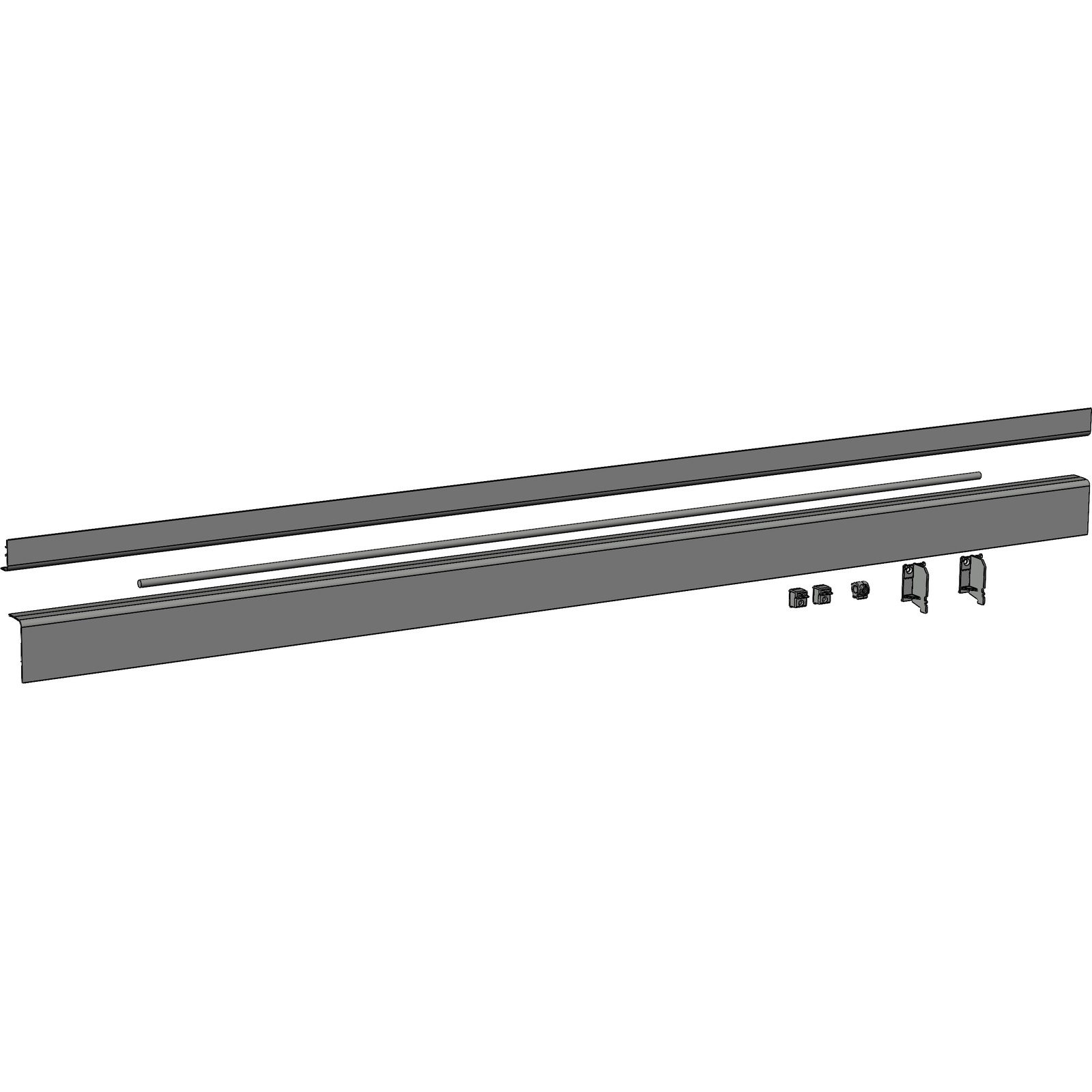 Winkhaus Set Abdeckprofil PPSK.ALU.1650.F1