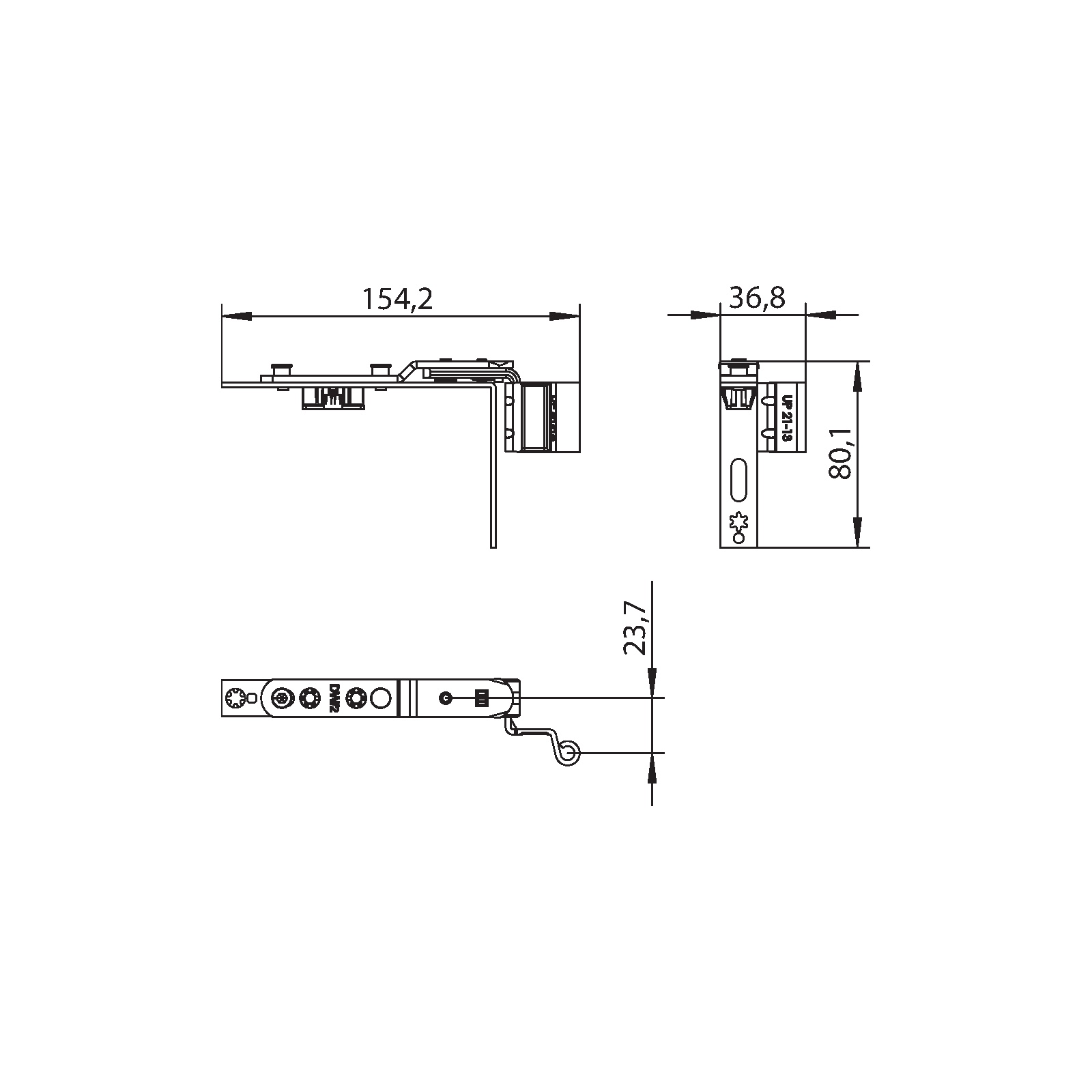 Winkhaus Drehlager DL.K.U.21-13.RS