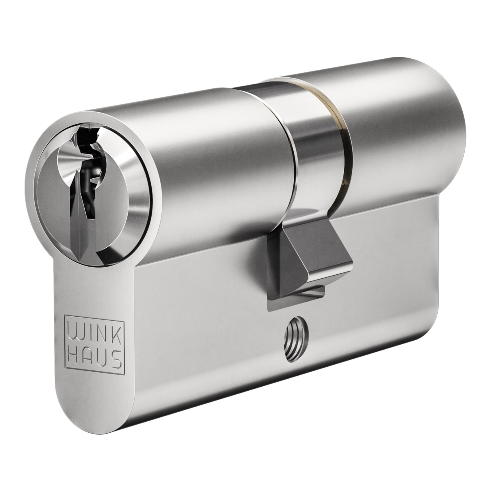 Winkhaus keyOne X-pert XR 57 Profil-Doppelzylinder, asymmetrisch, beidseitig schließbar, verschiedenschließend