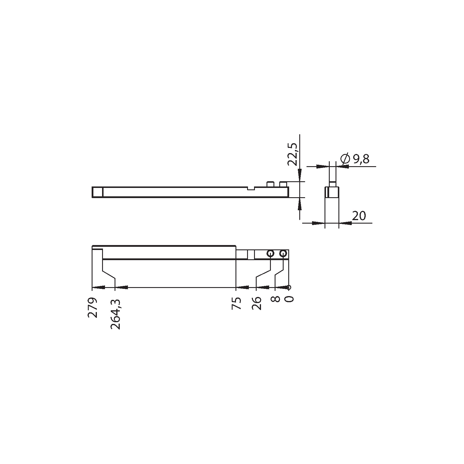 Winkhaus Adapter LINEAL-ADP.L.GSK.U-proPilot