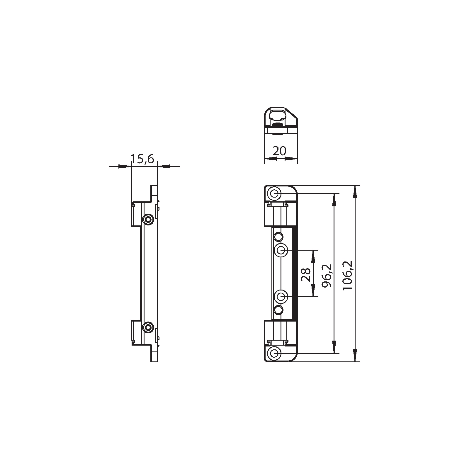 Winkhaus Scherenlager SWR-LK.GR