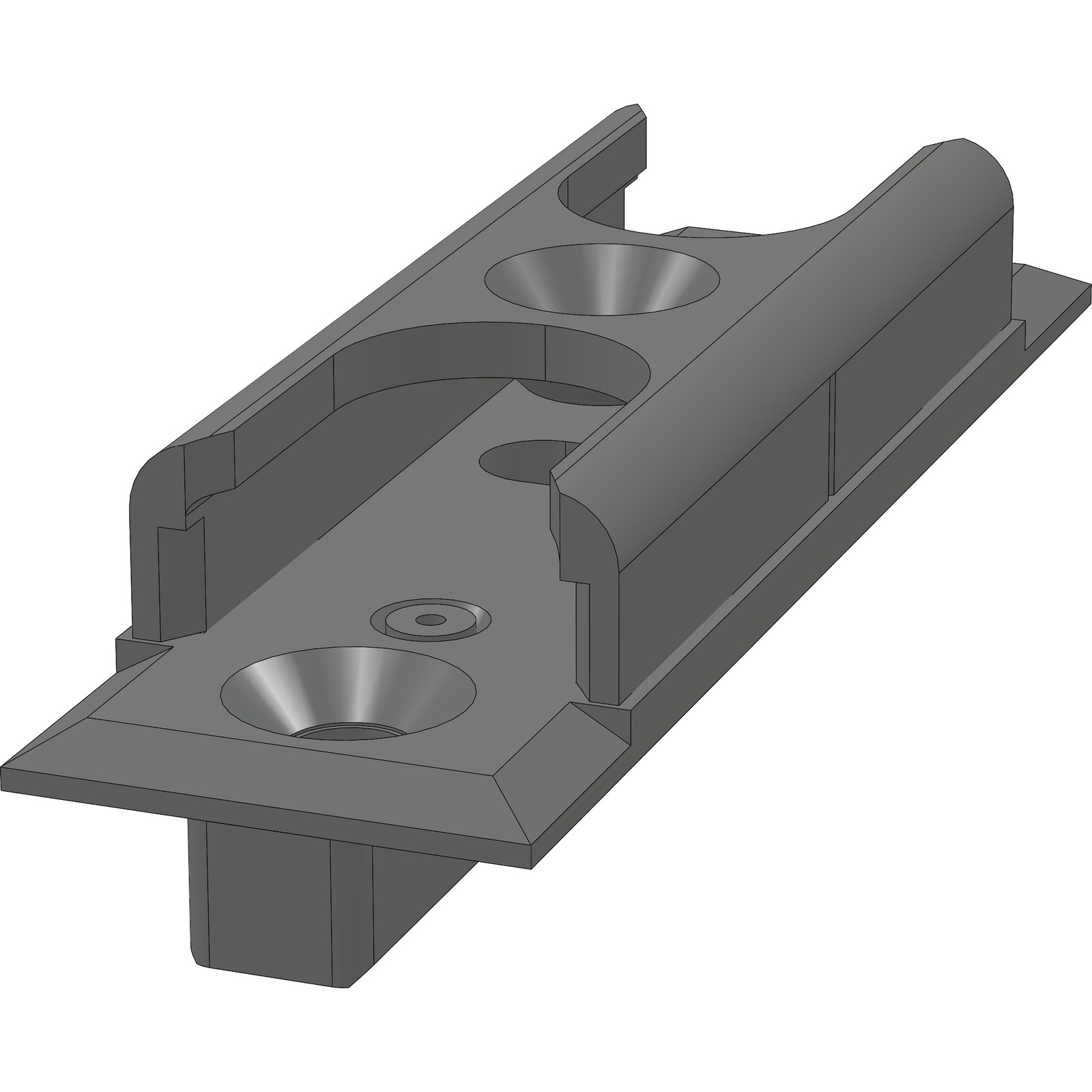 Winkhaus Sicherheitsschließblech SEF2/125 UF SL