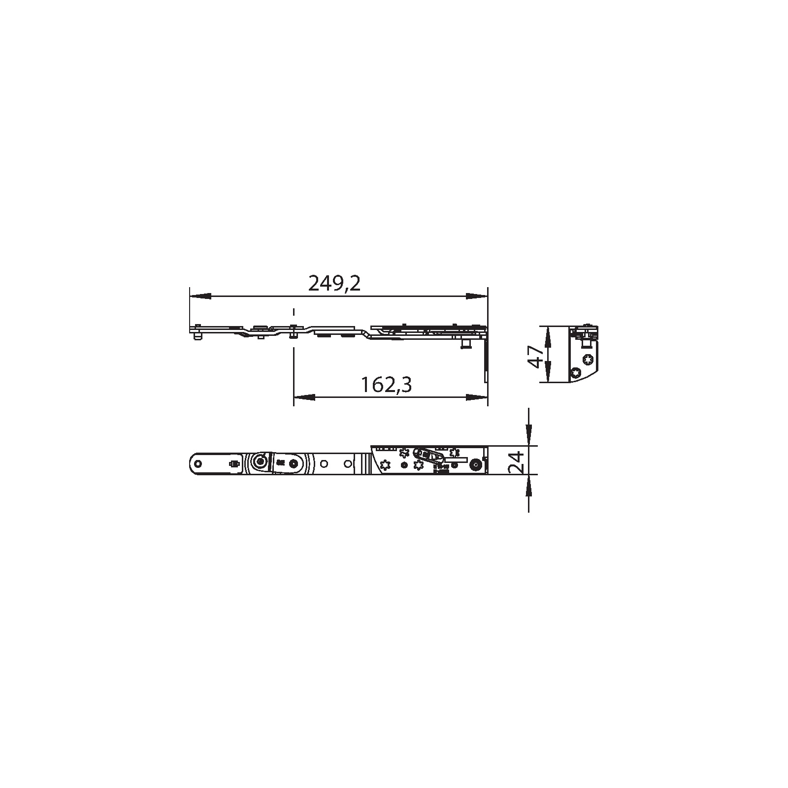 Winkhaus Drehlager DL.H.IF-N.24-9.RS