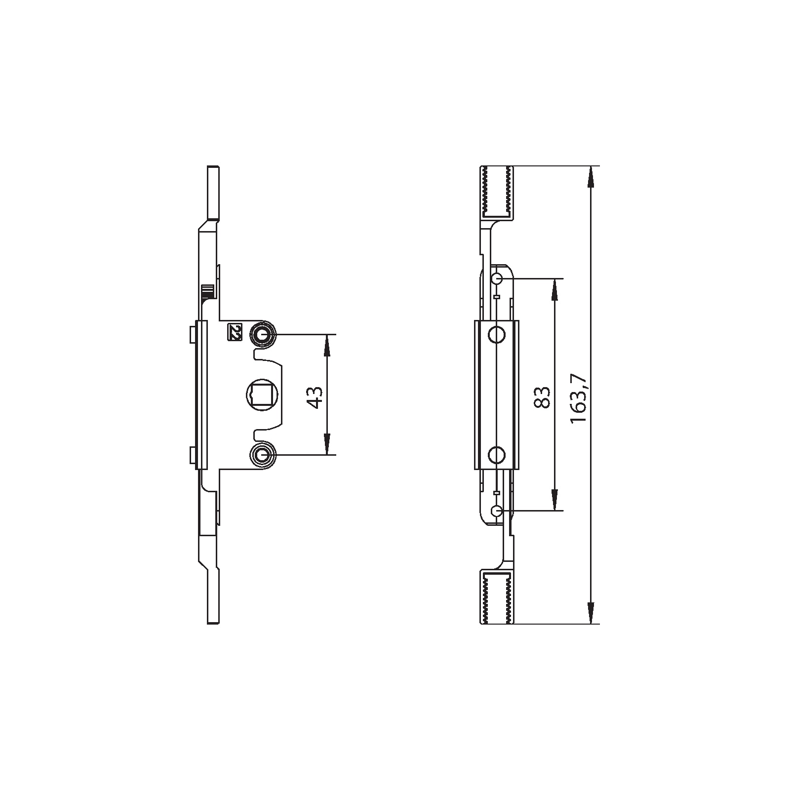 Winkhaus Getriebe UK COBRA GBOX H 22 SL