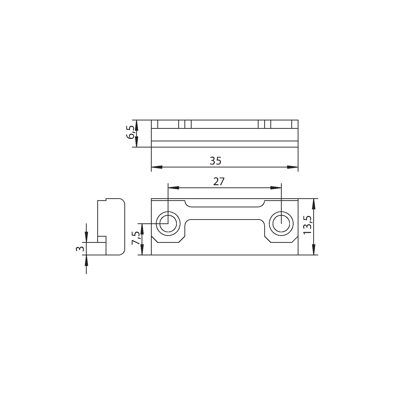 Winkhaus Formteil WSK 54