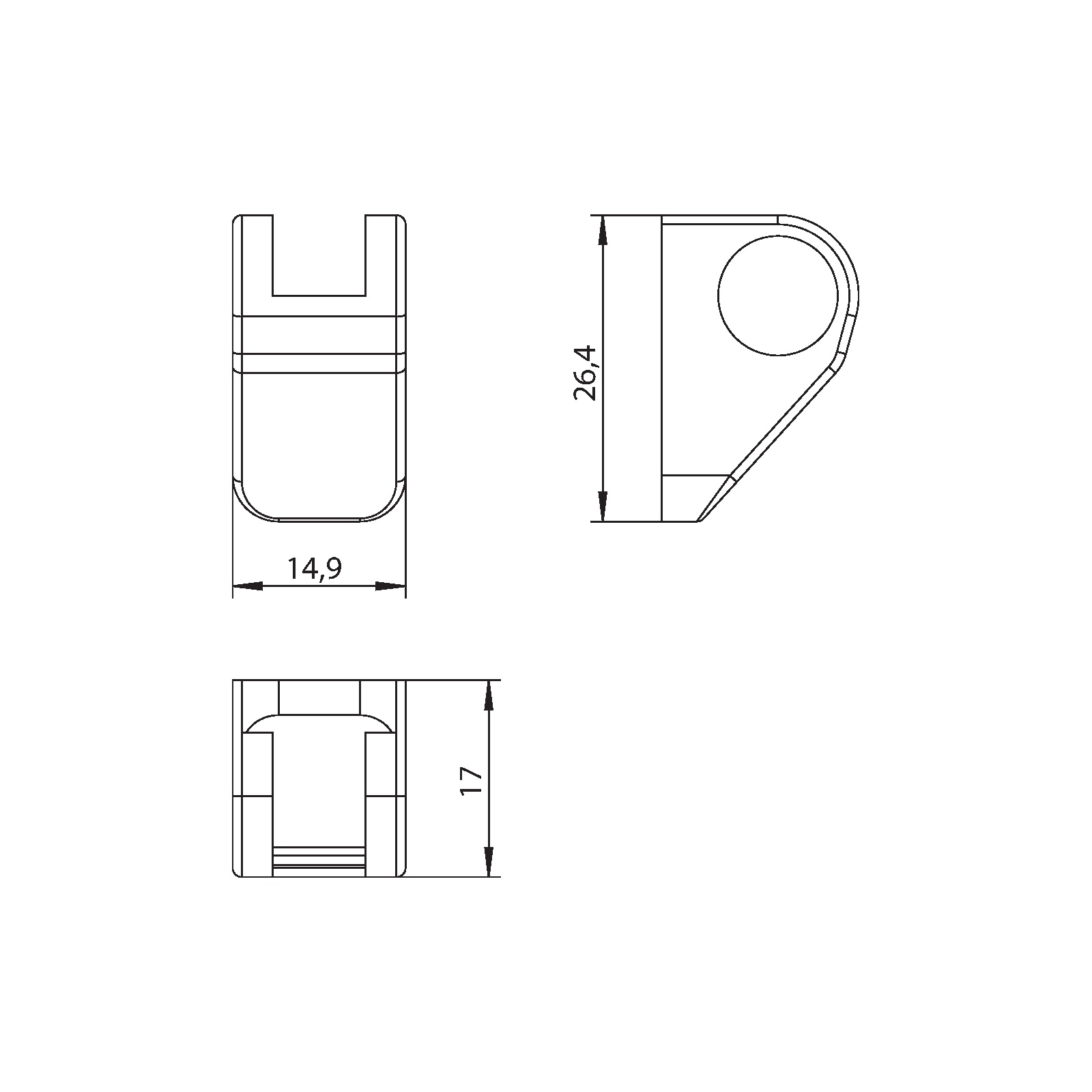 Winkhaus Kappe K.EL.K.U.F9