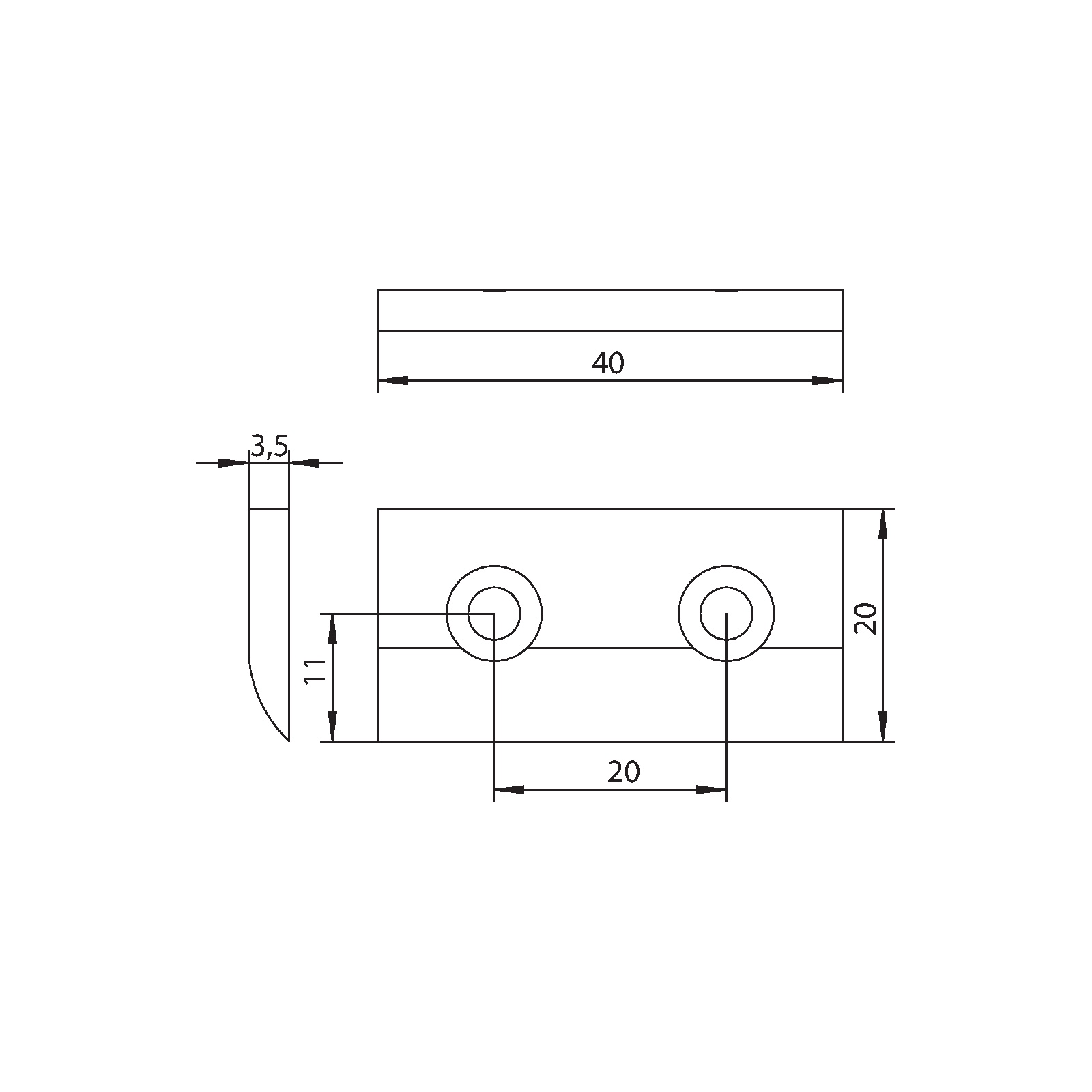 Winkhaus Auflauf FR 8.5/4 SL