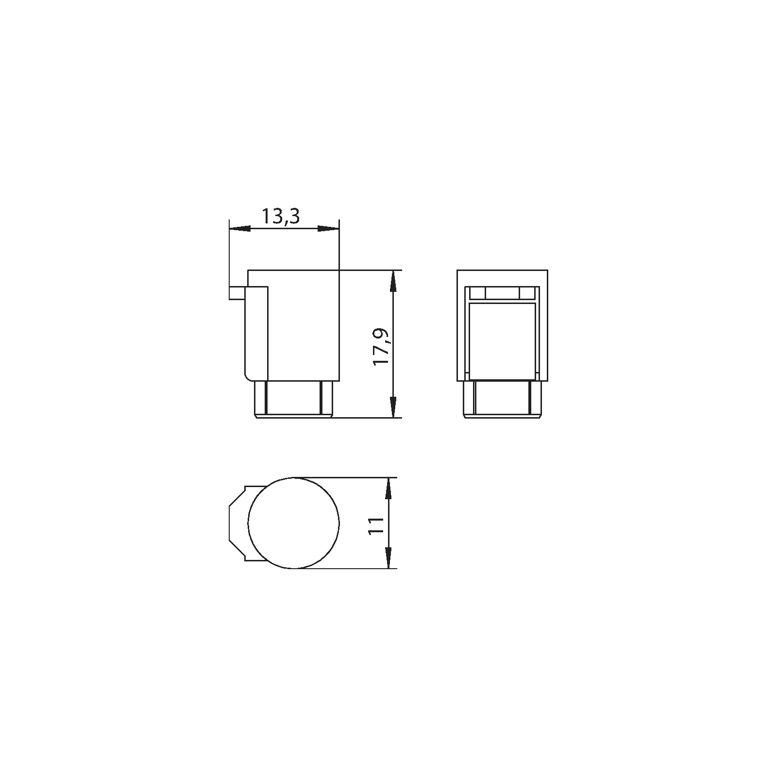 Winkhaus Flügellagerstopfen FK F9