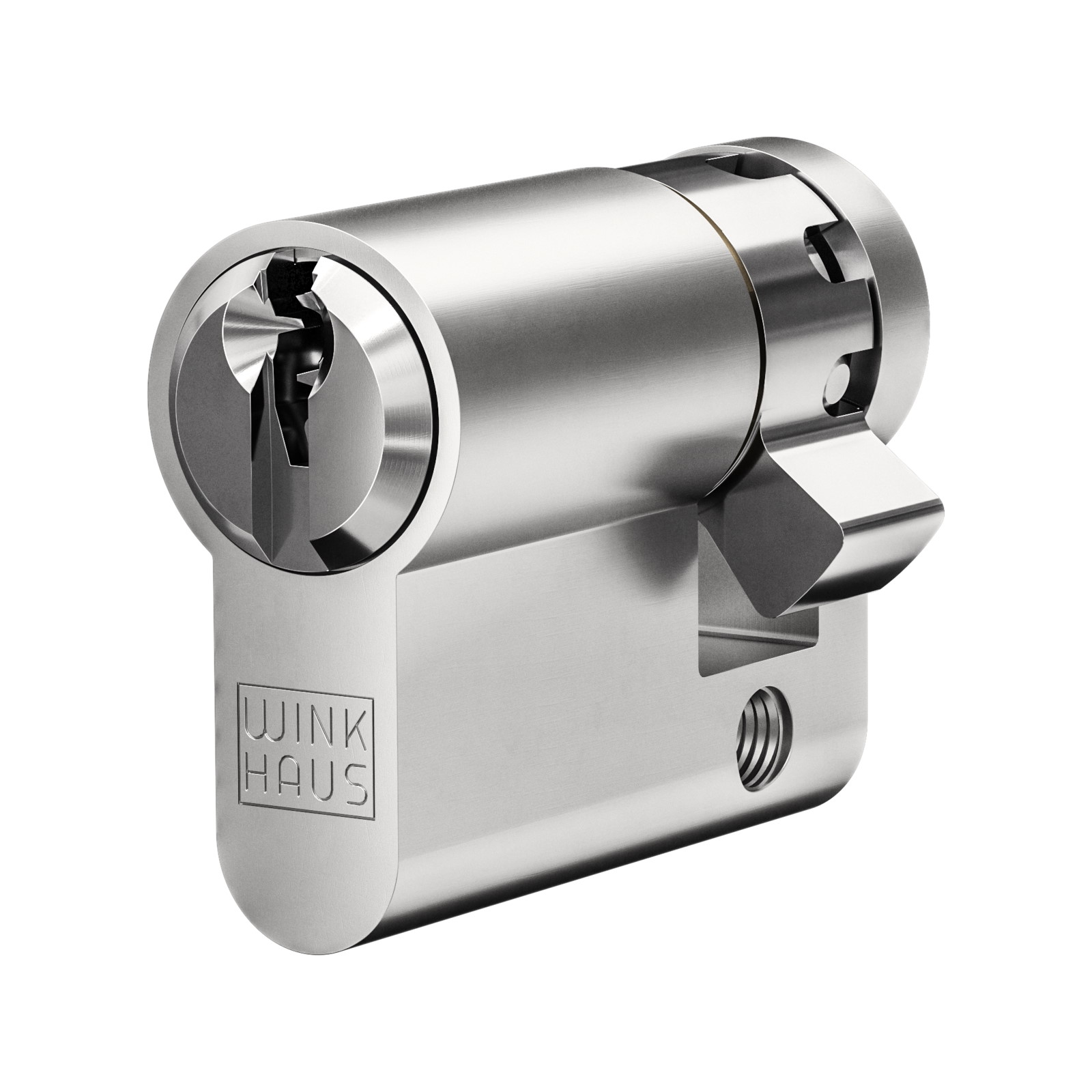 Winkhaus keyOne X-pert XR 02 Profil-Halbzylinder, verschiedenschließend