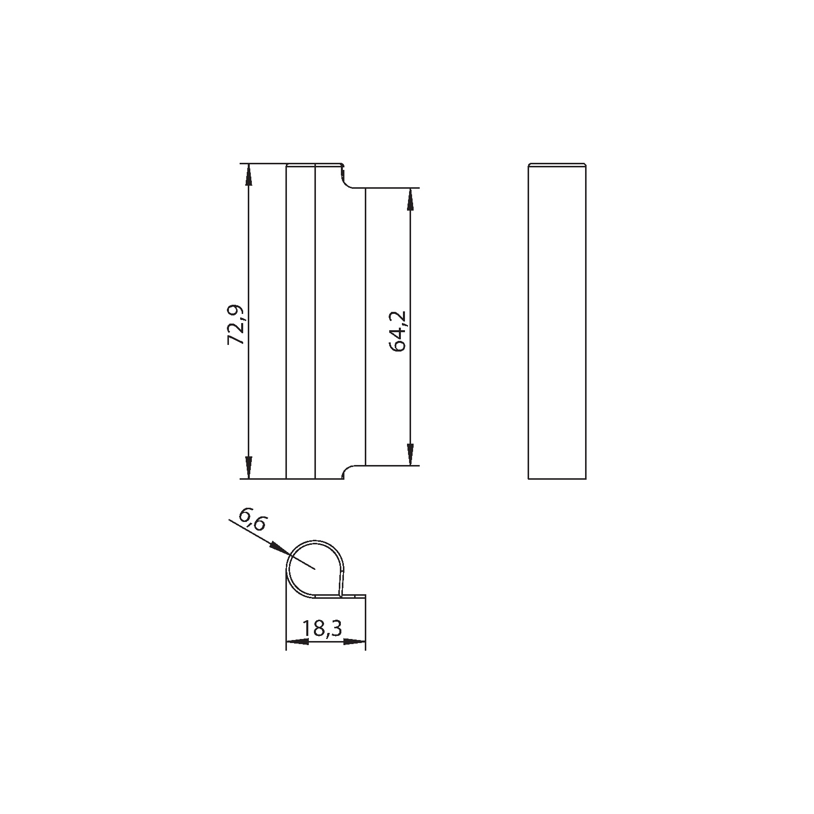 Winkhaus Kappe K.FL.C-W.LS.BG
