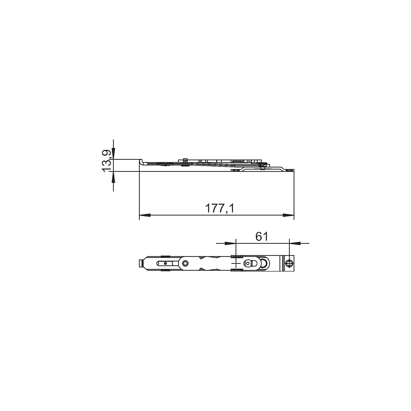 Winkhaus Drehbegrenzer DBG.ET.13-5