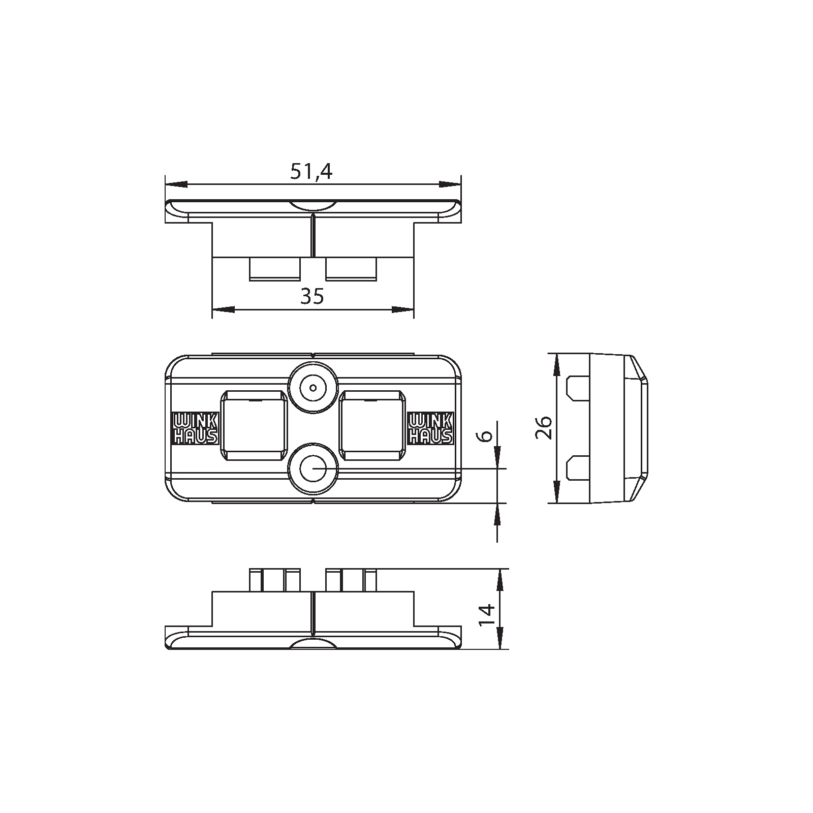 Winkhaus Kippstück KS.U.205