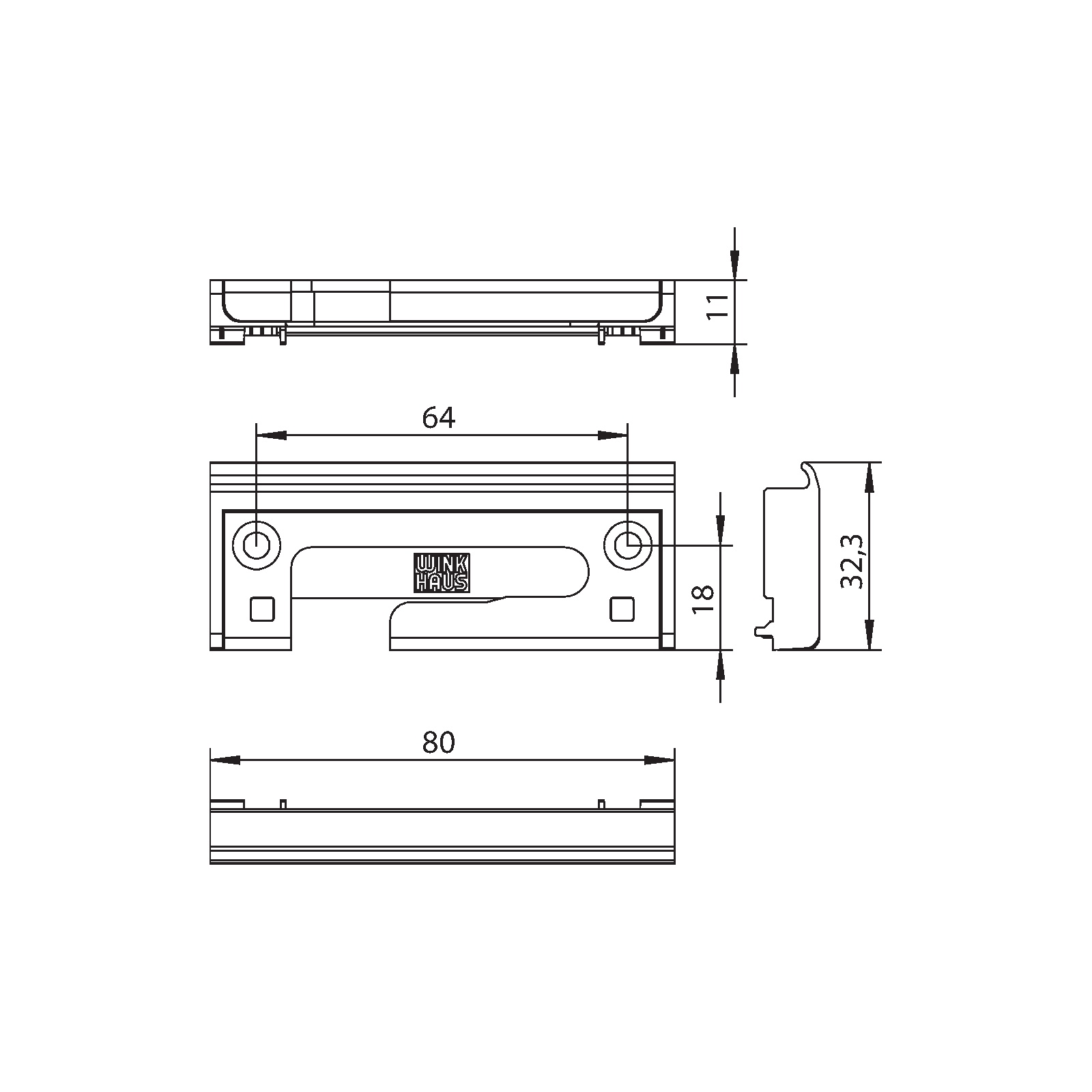 Winkhaus Kippschließblech SBK.K.60.BS.KVD.RC.P8.LS