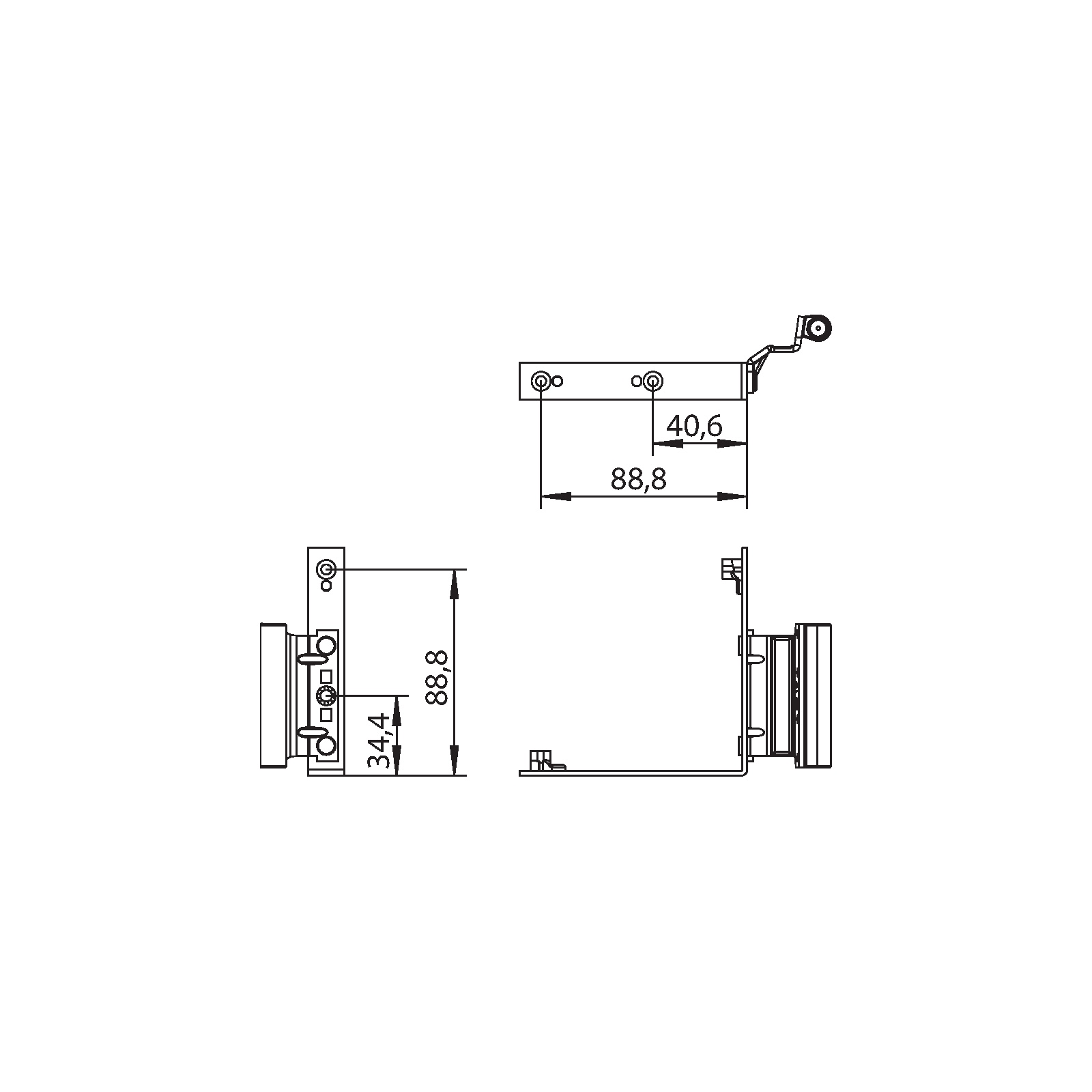 Winkhaus Flügellager FB.U.20-13.RS