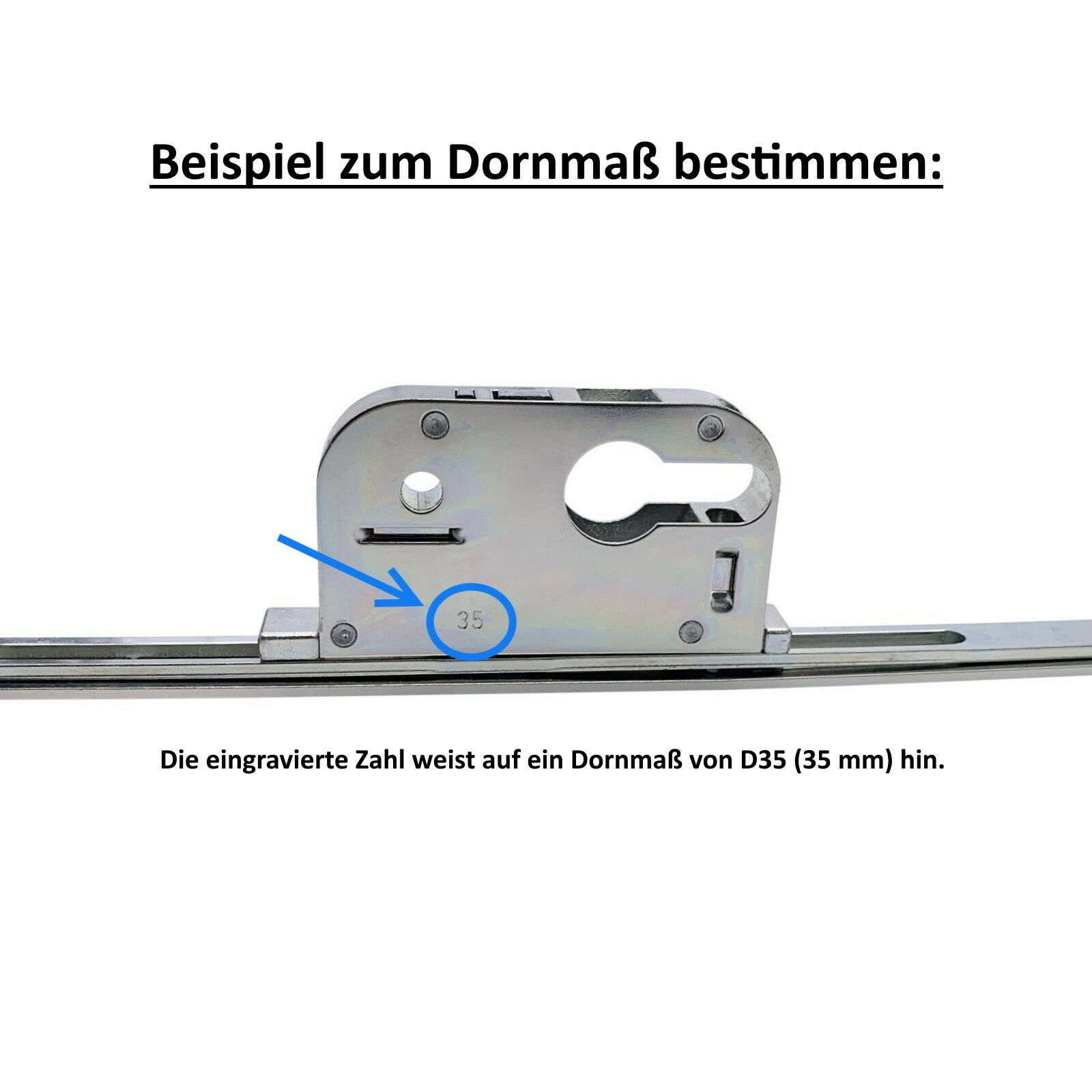 Winkhaus Getriebeschiene GAMA.2300-3.D25 (25 mm)