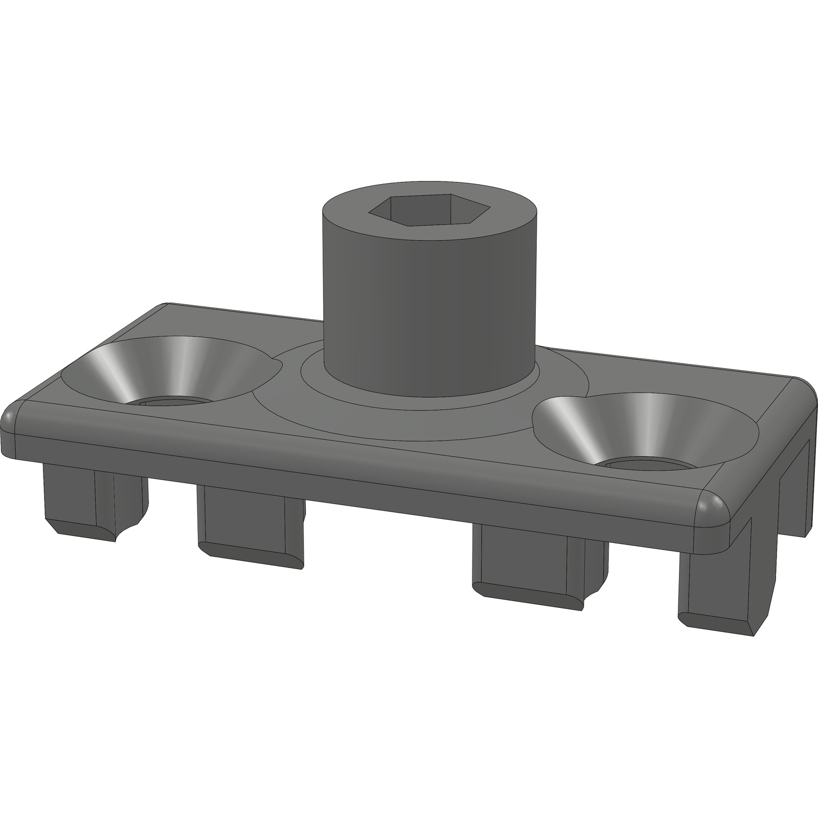 Winkhaus Schließblech ALS WSK 105 N KT