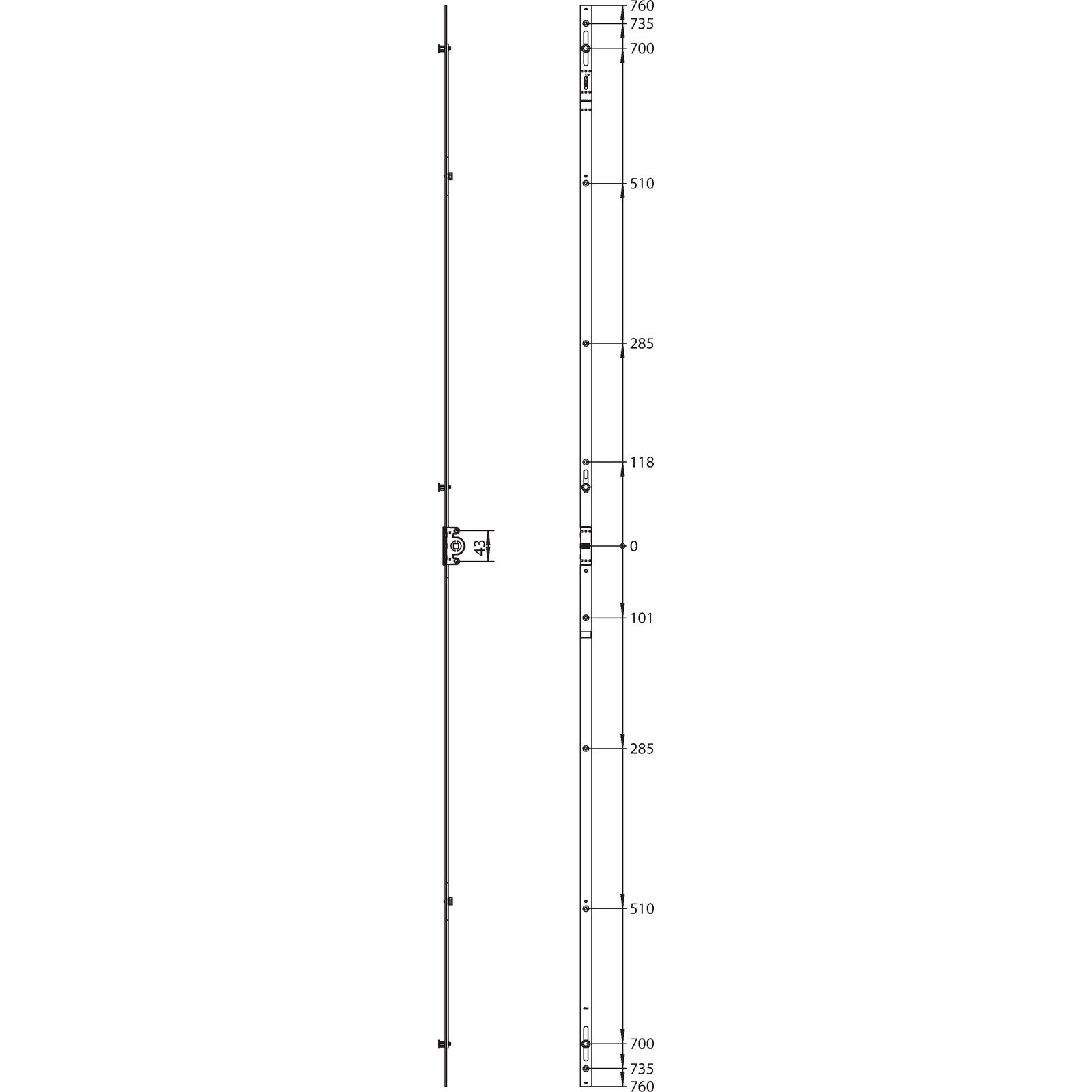 Winkhaus V.Getriebe GAVM.1520-3.LK.GR