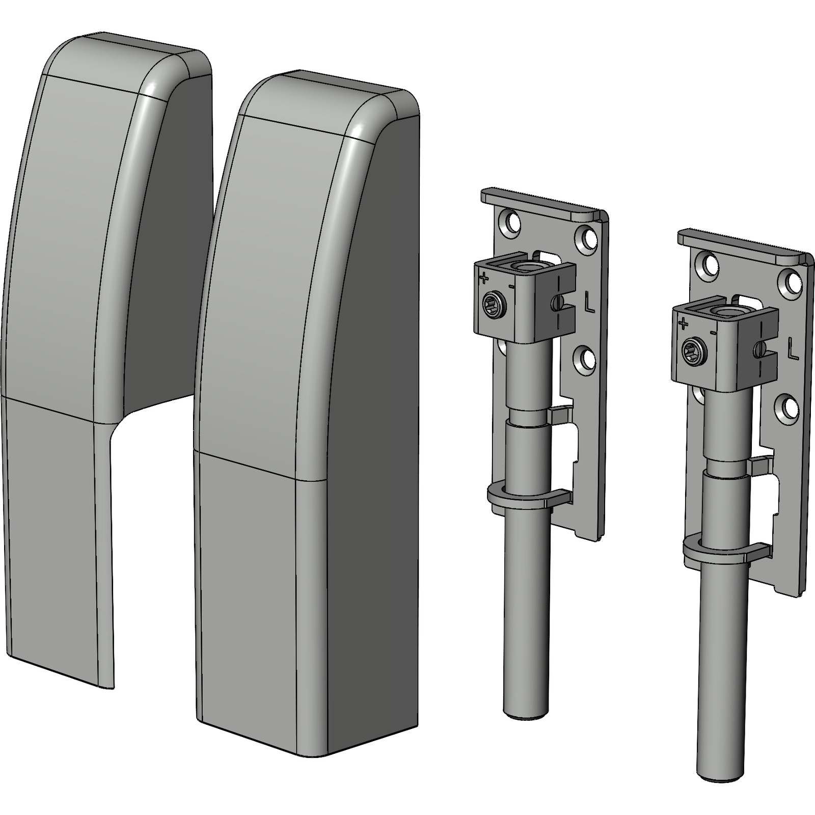Winkhaus Set AbdeckKappen PPSK.ALU 160/220.F9