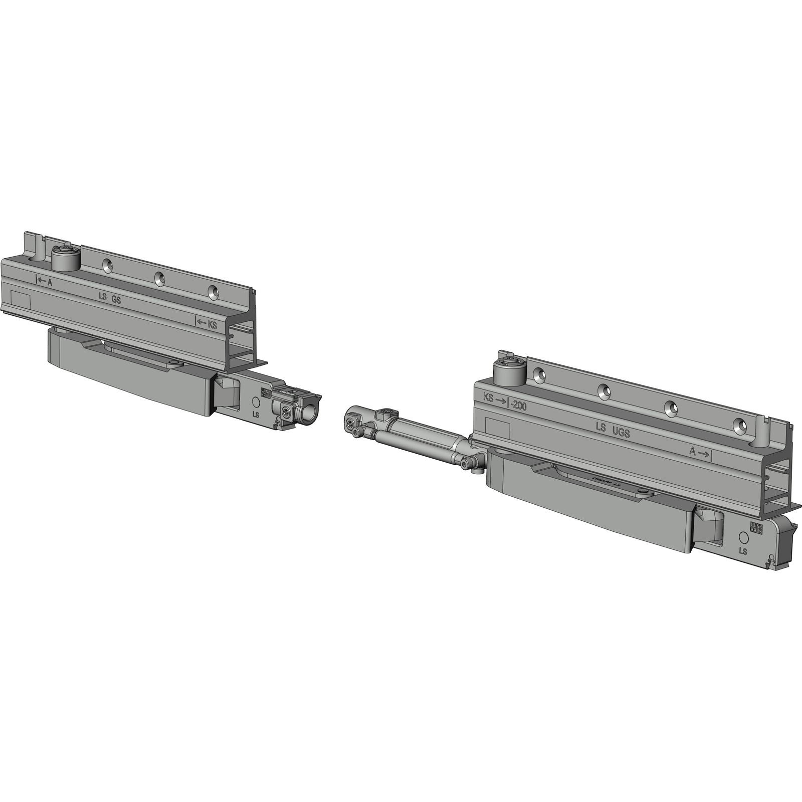 Winkhaus Set Laufwagen PPSK.D 100/160.LS