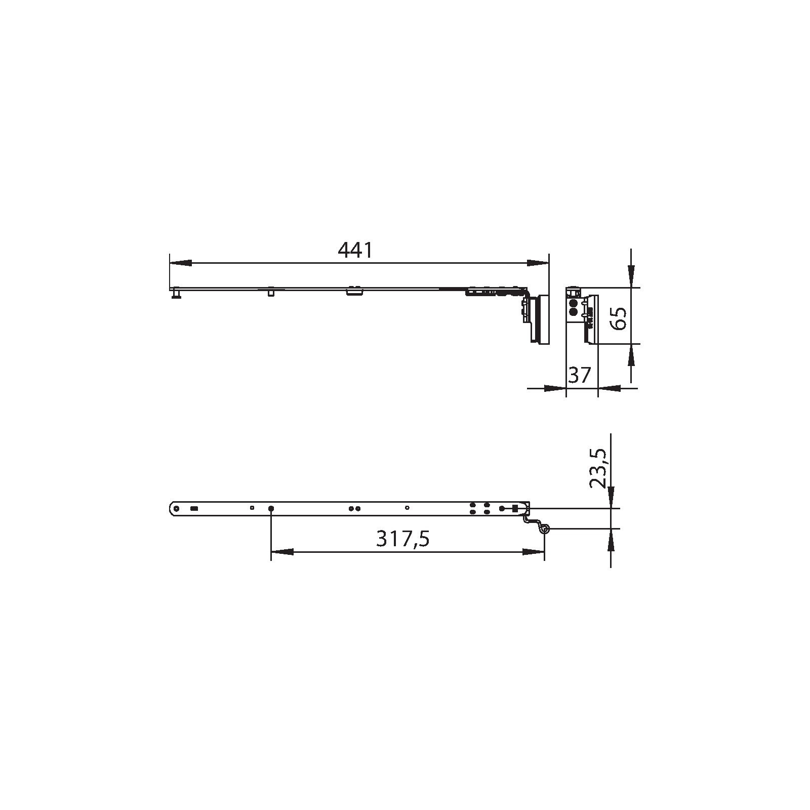 Winkhaus Schere SHW2.18-13-12.RS.SL