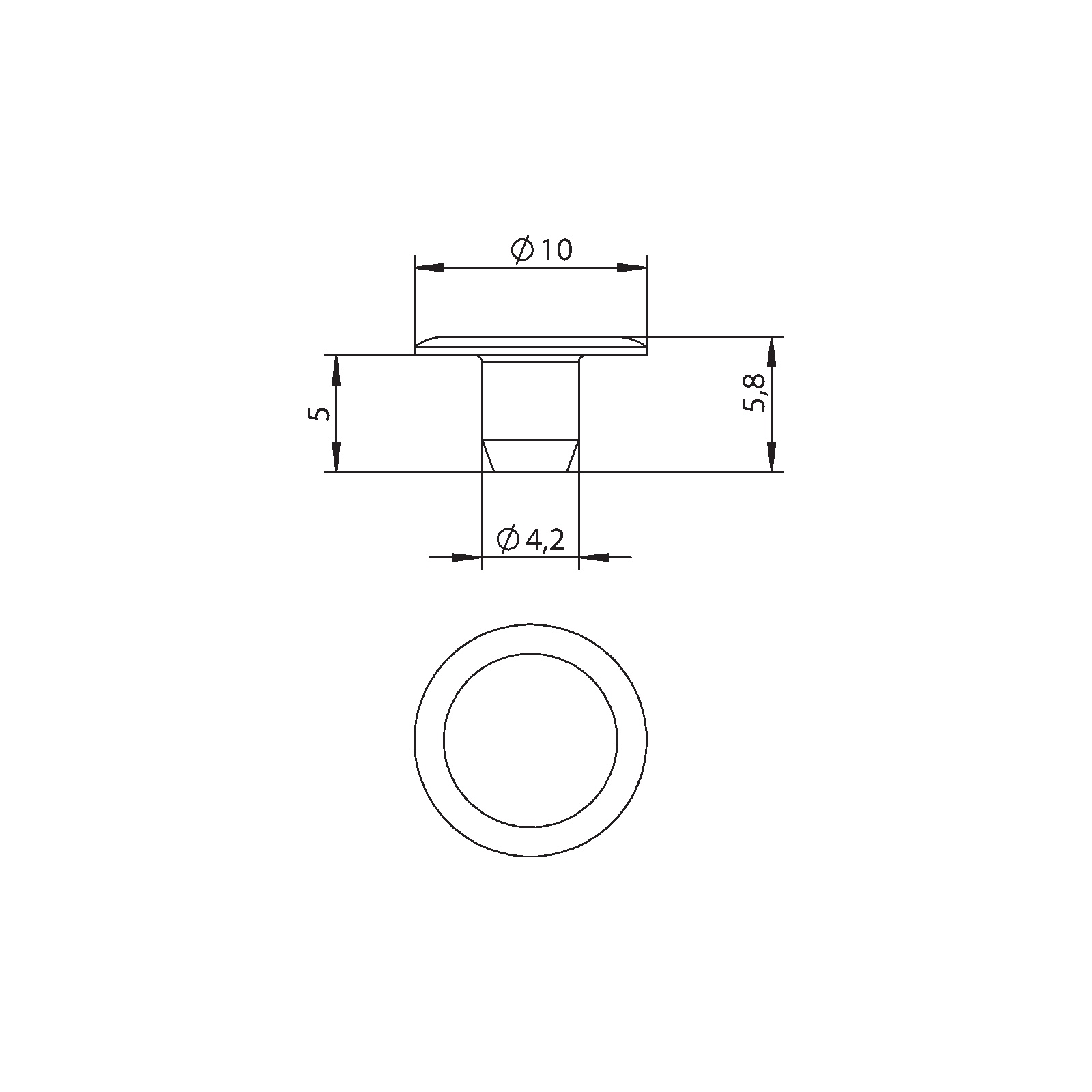 Winkhaus Stopfen S.FL.K.U.SL