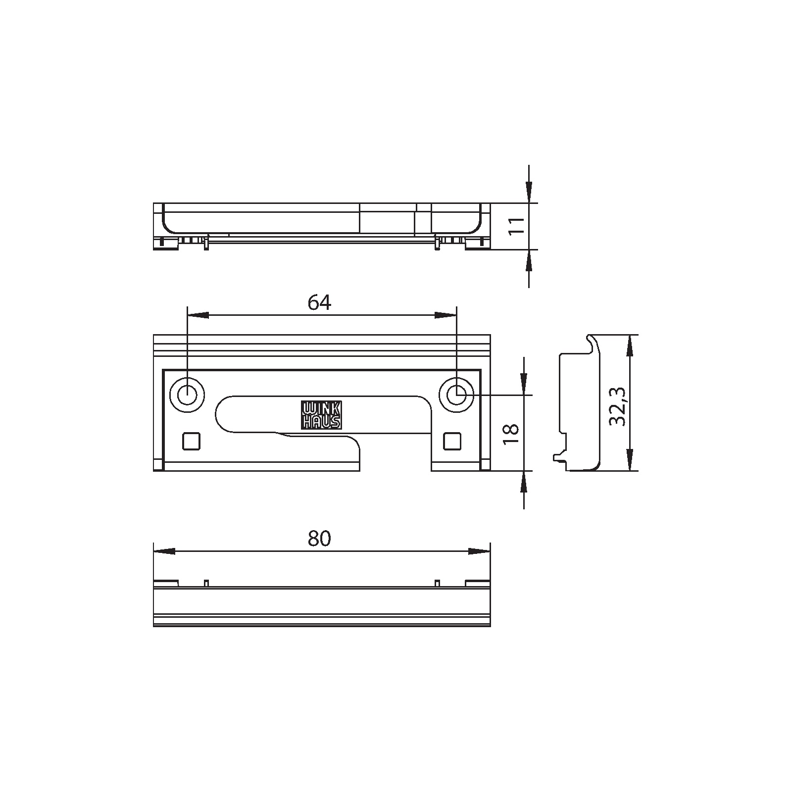 Winkhaus Kippschließblech SBK.K.60.BS.KVD.RC.P8.RS