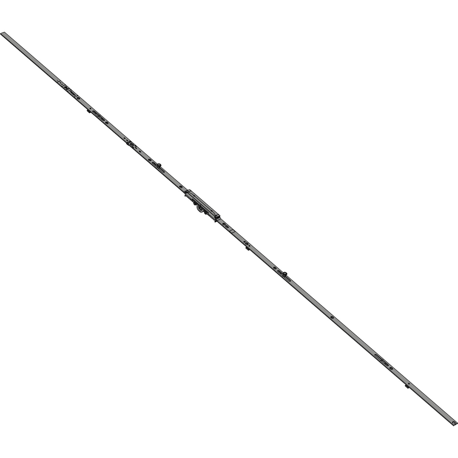 Winkhaus Getriebeschiene GAK.2000-2.D7,5.LK.GR