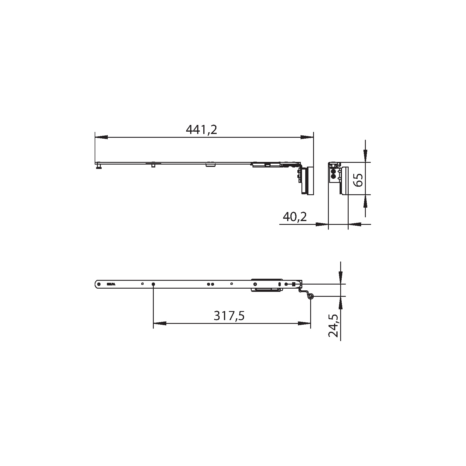 Winkhaus Schere SC2.PA.18-13.RS.F9