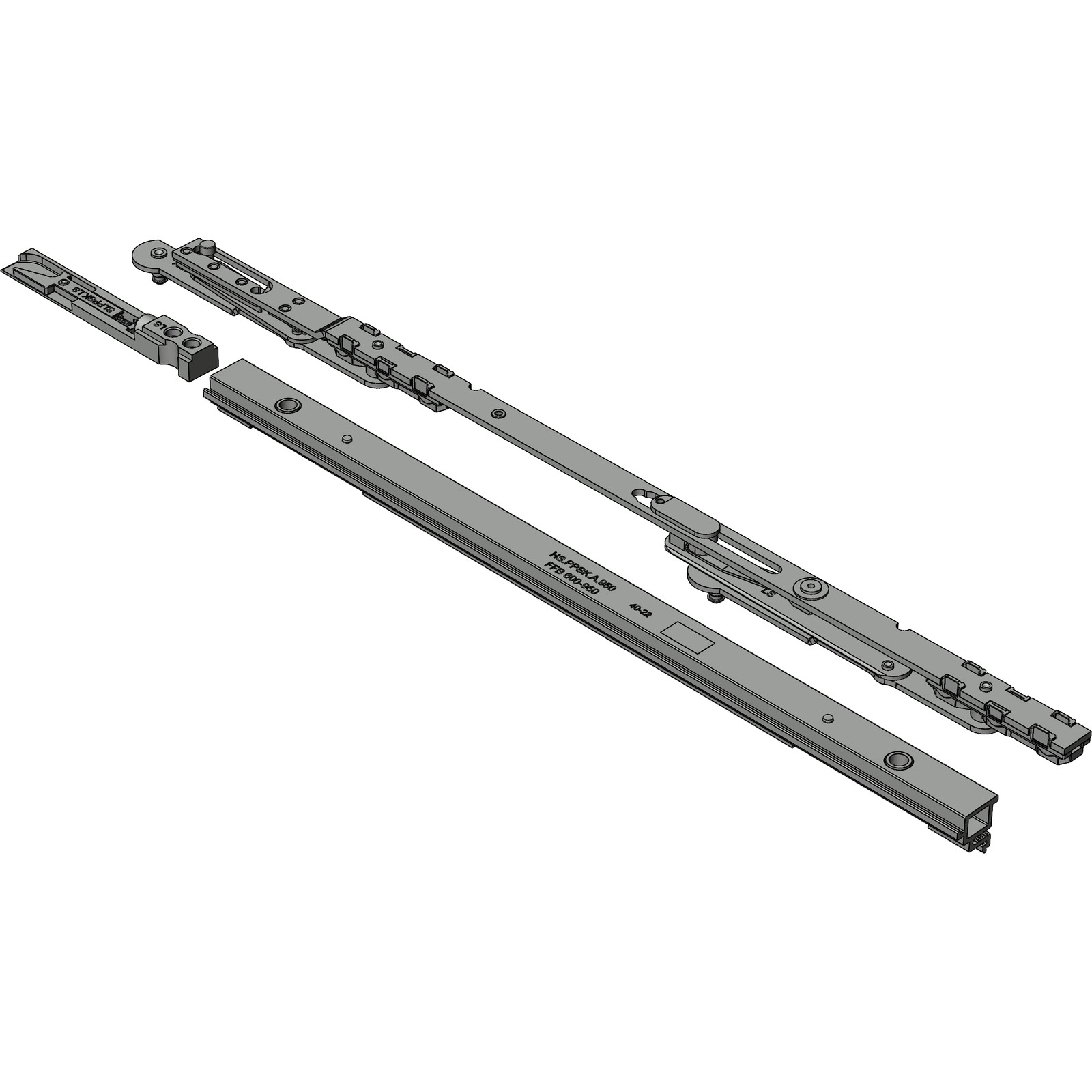 Winkhaus Set Gleitschere PPSK.ALU 950.LS