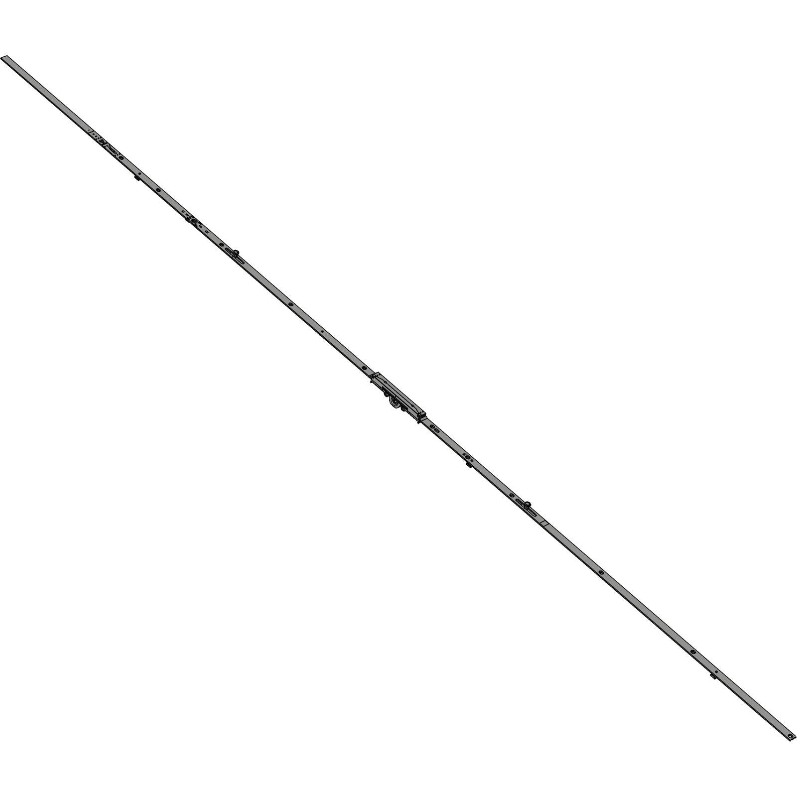 Winkhaus Getriebeschiene GAK.2225-2.D7,5.LK.GR