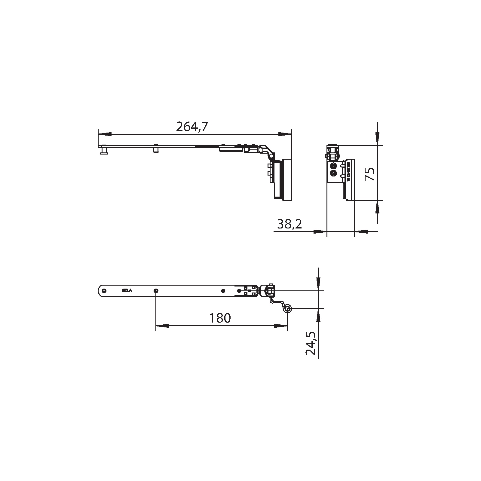 Winkhaus Schere SK1.A.18-13.RS.F9