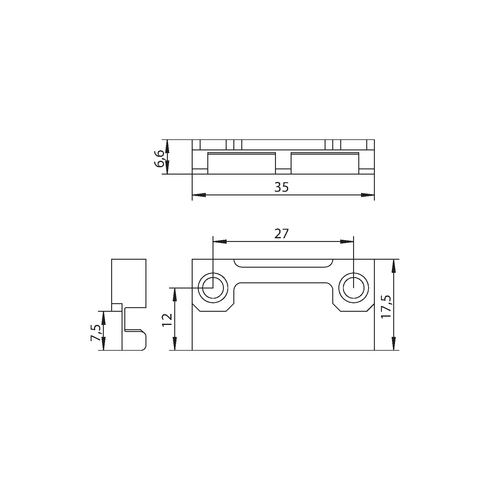 Winkhaus Formteil WSK 62