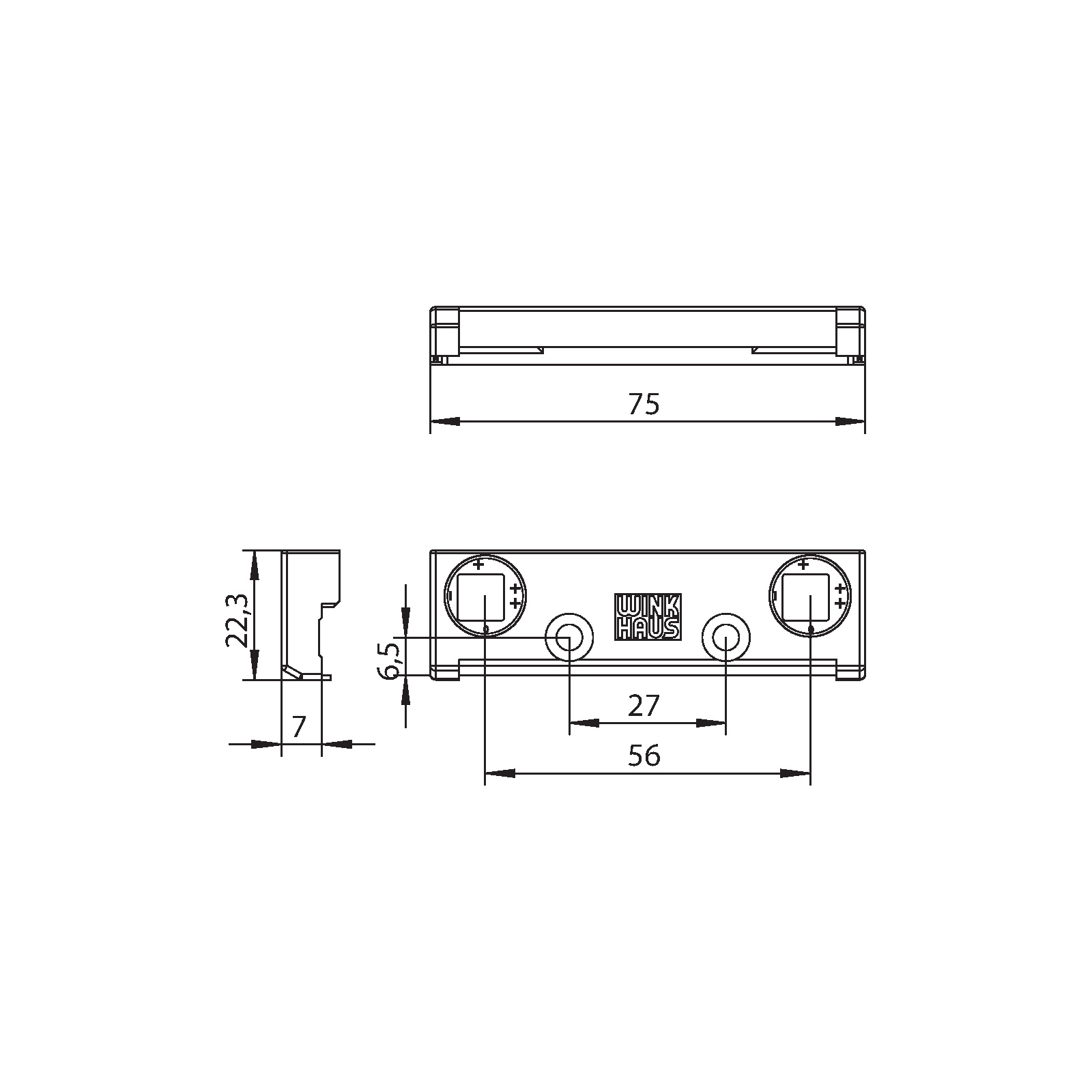Winkhaus Schließauflauf SA 152 LK.N GR