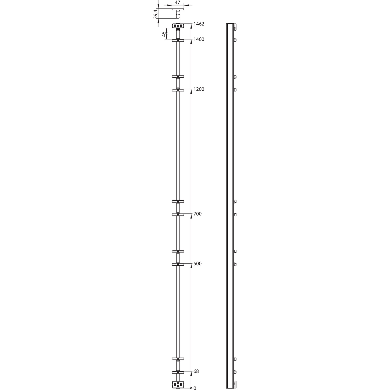 Winkhaus Lehre LE.N.K.U 1451-2150