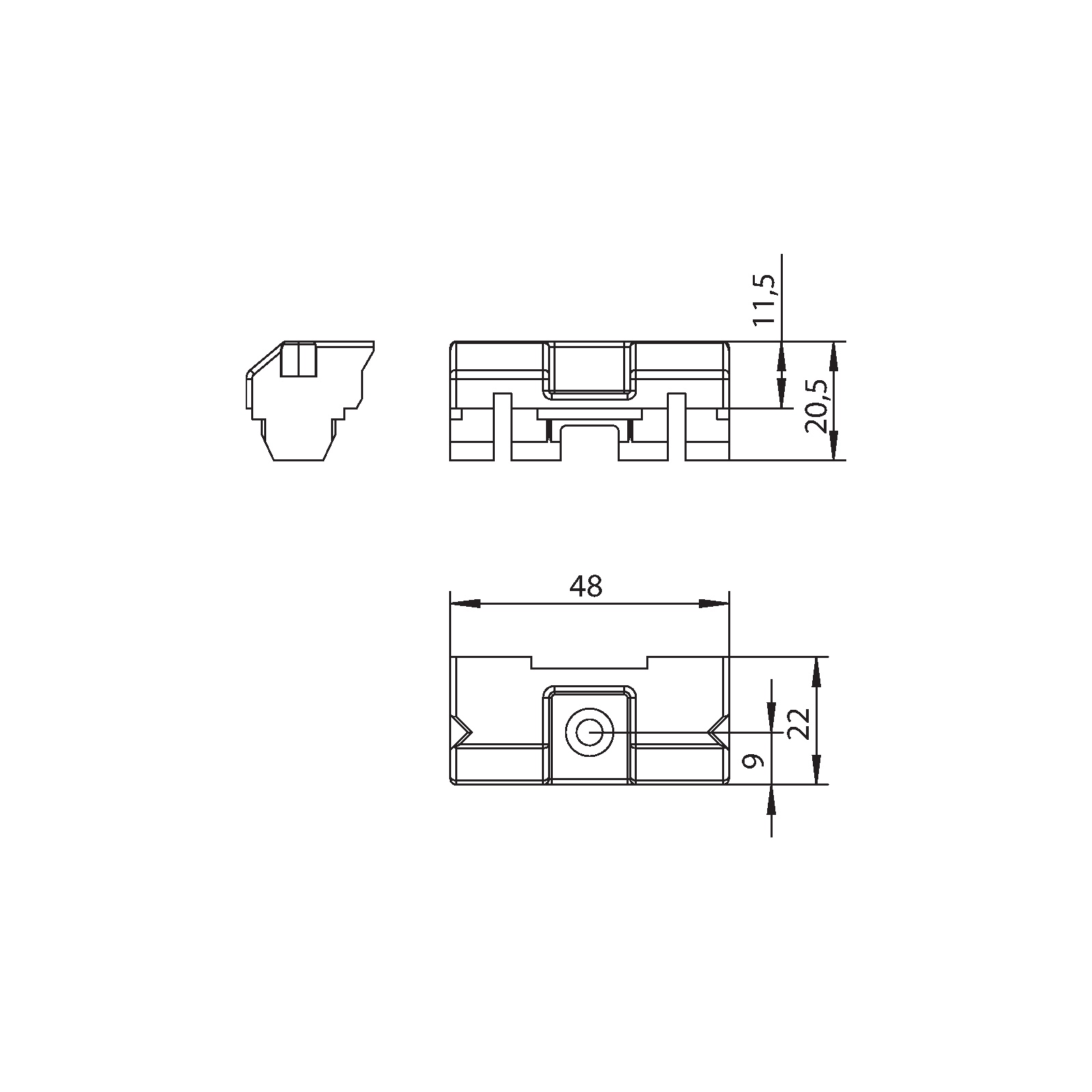 Winkhaus Auflauf FR BN 13/12 FC SL