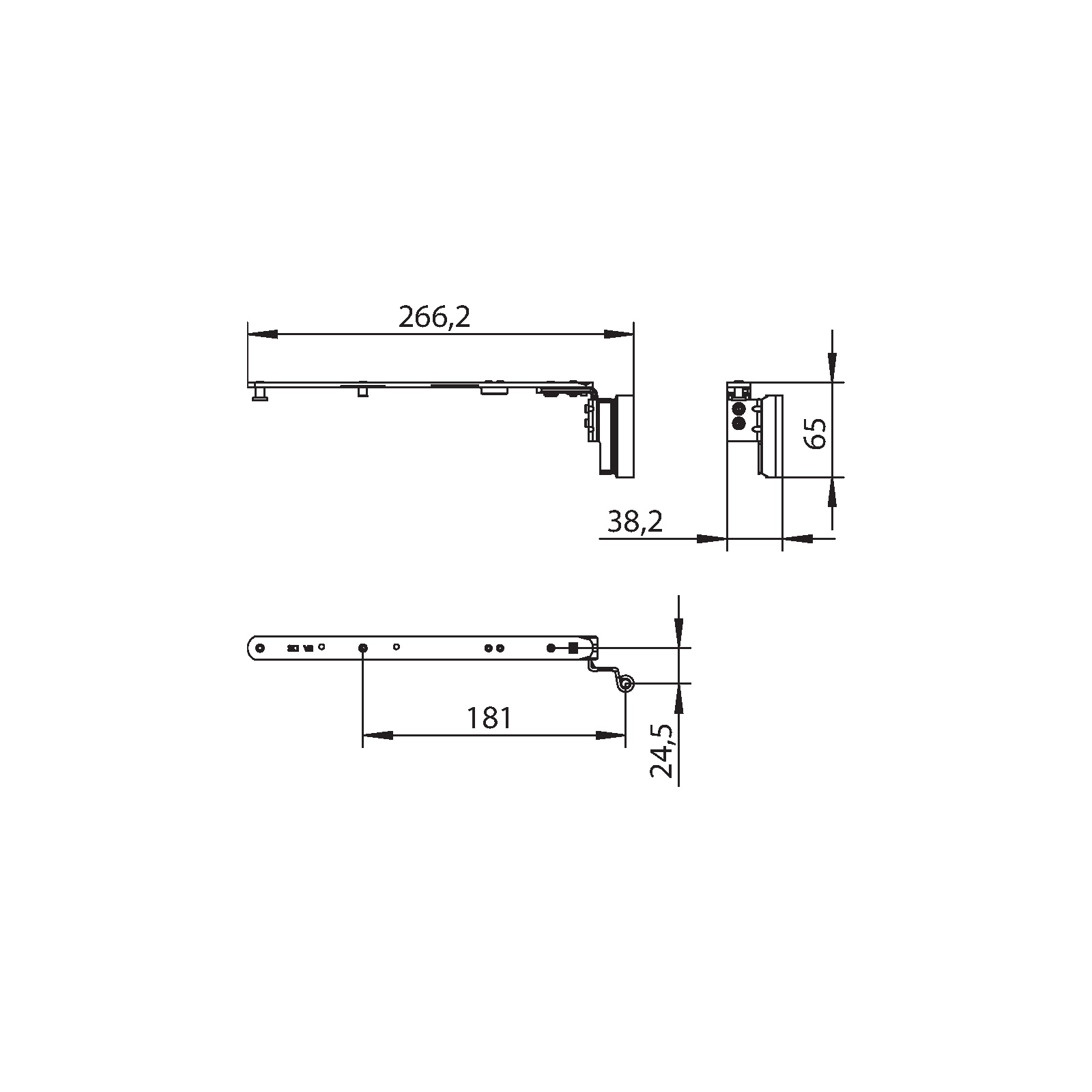 Winkhaus Schere SC1.20-13.RS.LK.WS