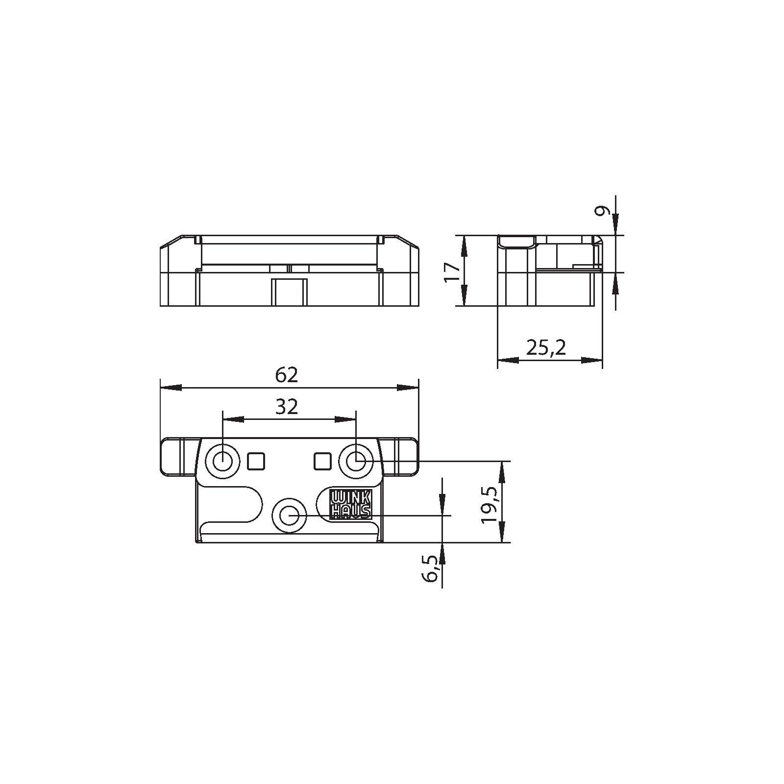 Winkhaus Sicherheitsschließblech SBS.K.9/F