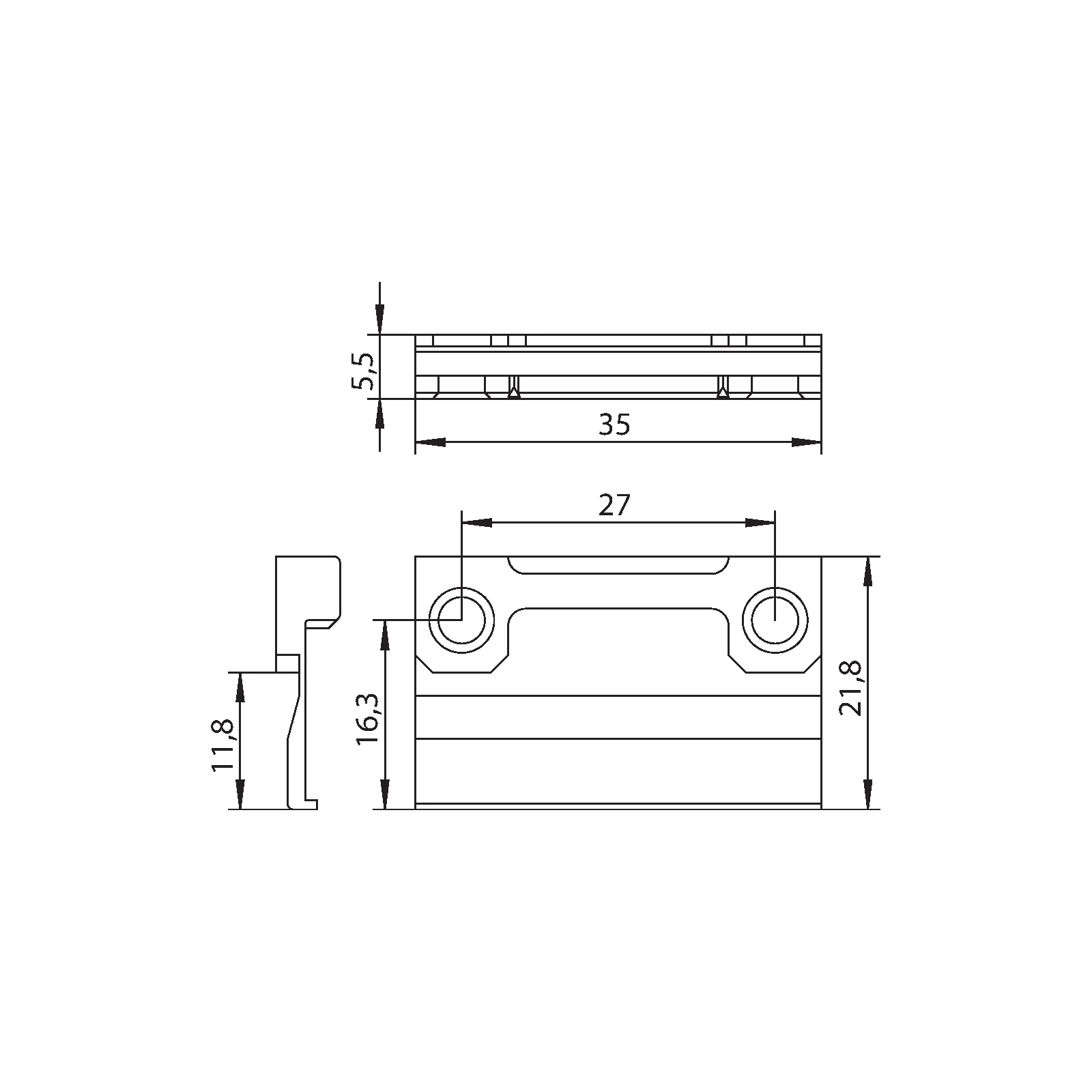 Winkhaus Formteil WSK126