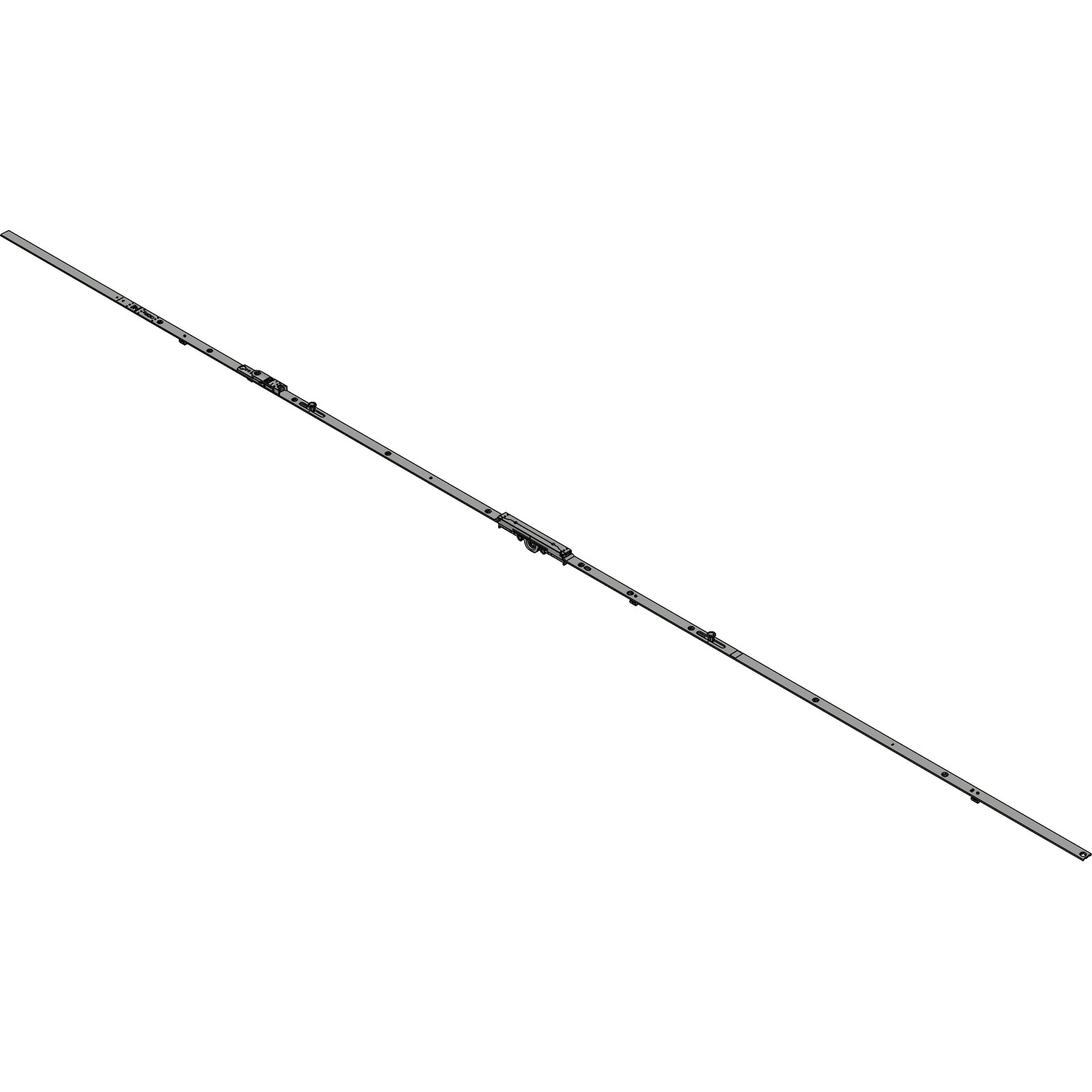 Winkhaus Getriebeschiene GAK.2225-2.D7,5.TFE