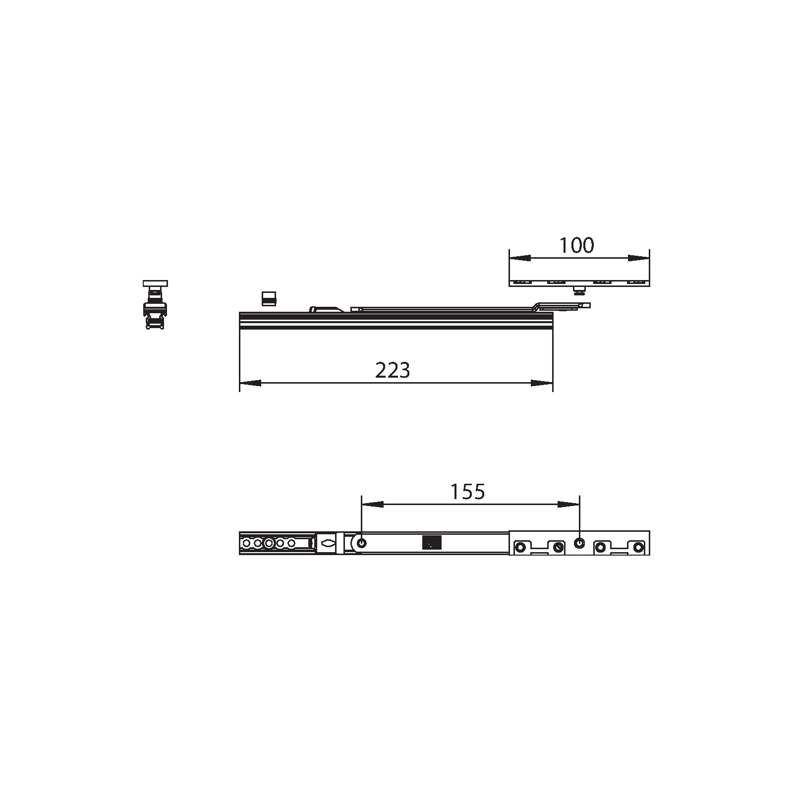 Winkhaus Drehbremse DB 11.LK.SC