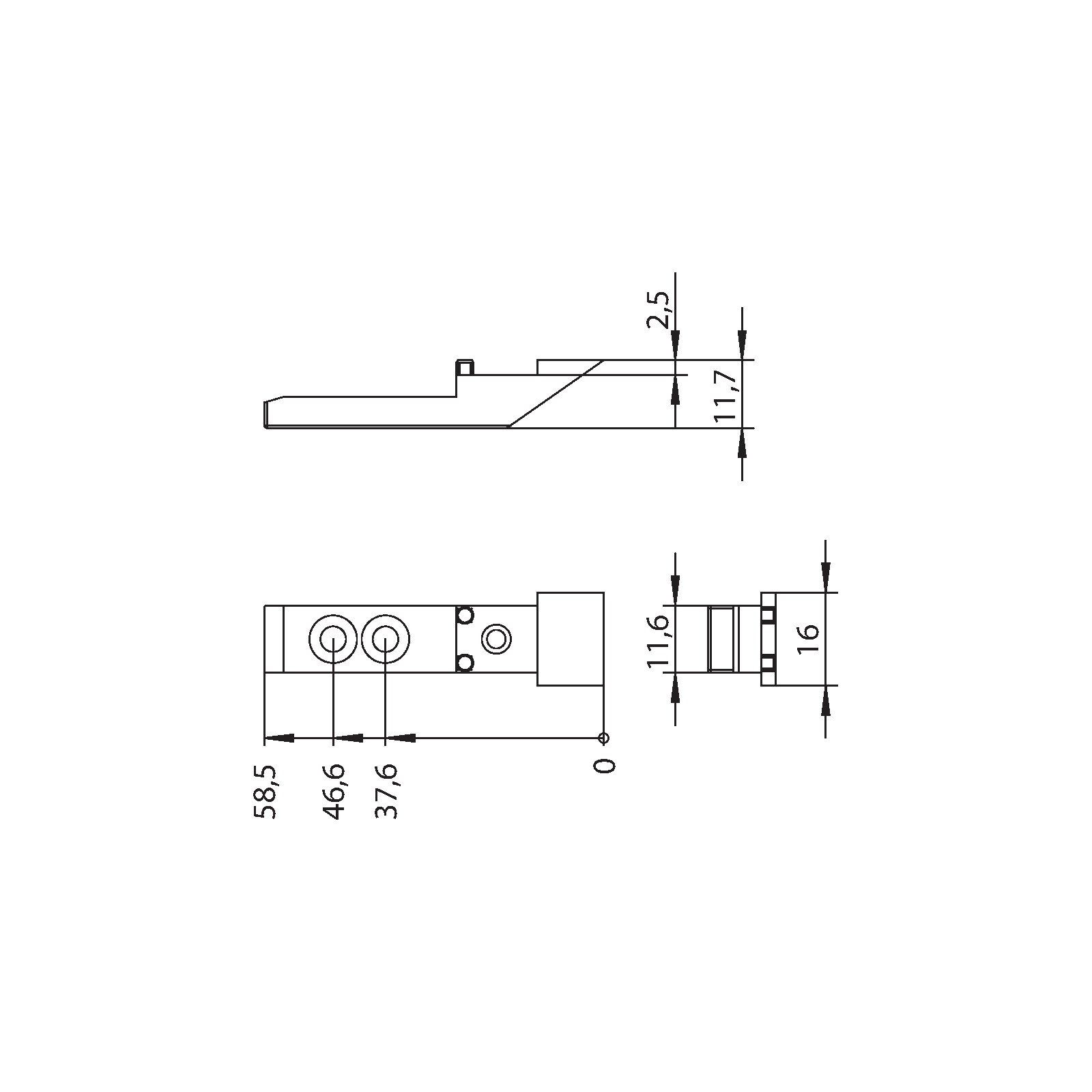 Winkhaus Eckwinkel OR-A SL