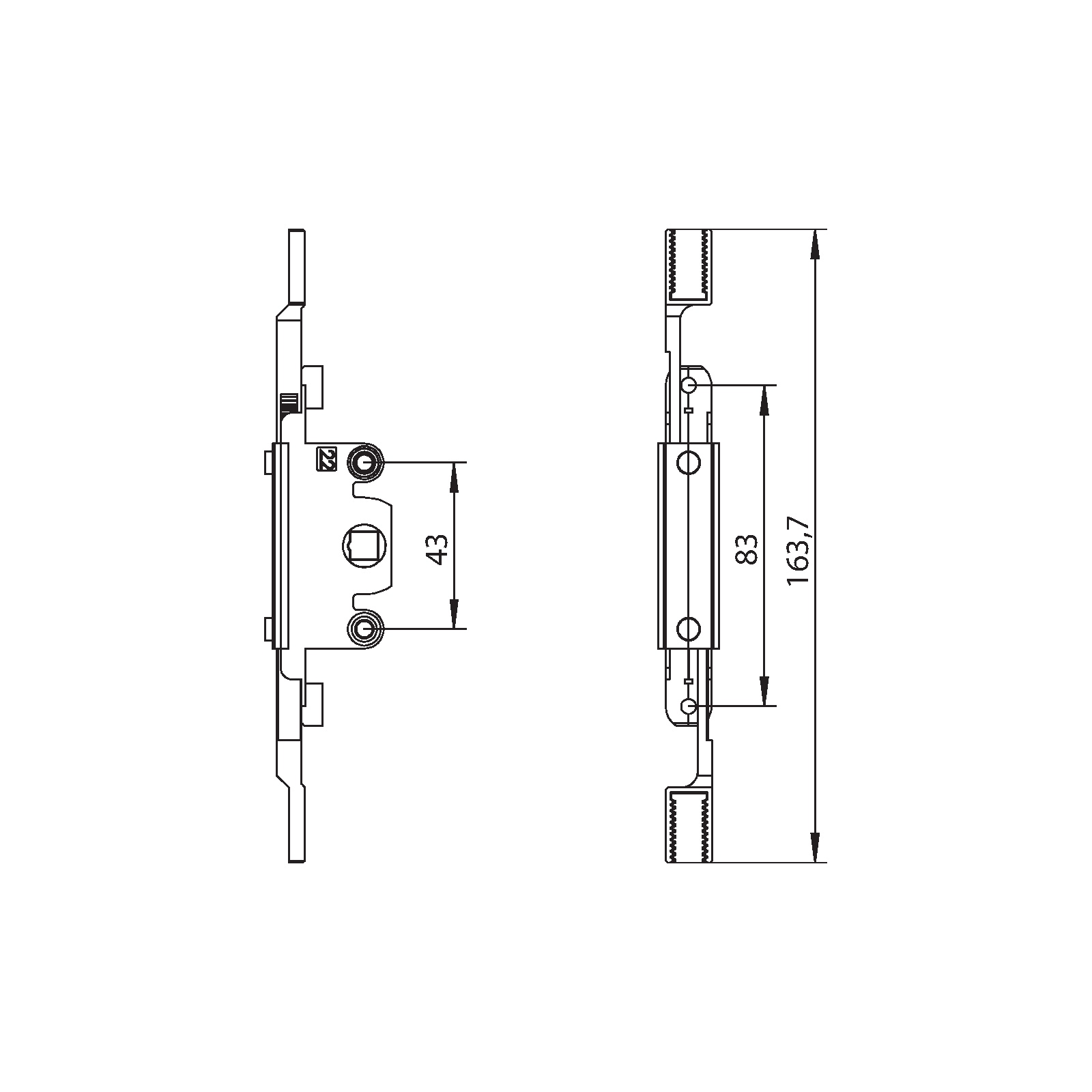 Winkhaus Getriebe UK COBRA GBOX F 22 SL