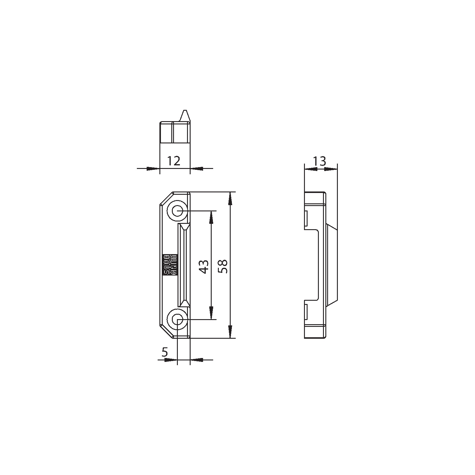 Winkhaus Rahmenteil MVA SL