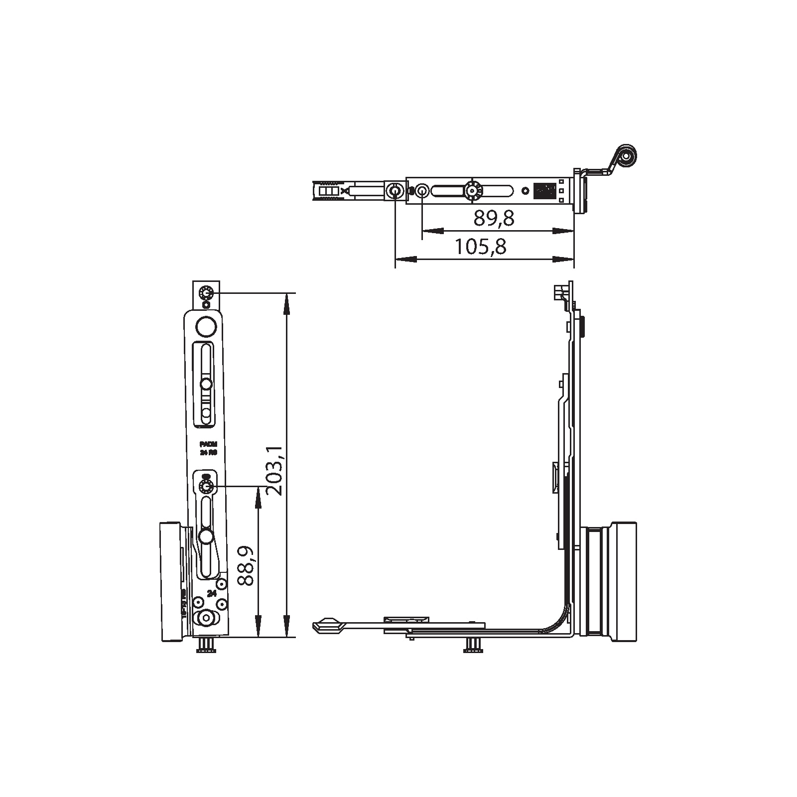 Winkhaus Flügellager FL.C.PADM.20-13-24.RS.WS