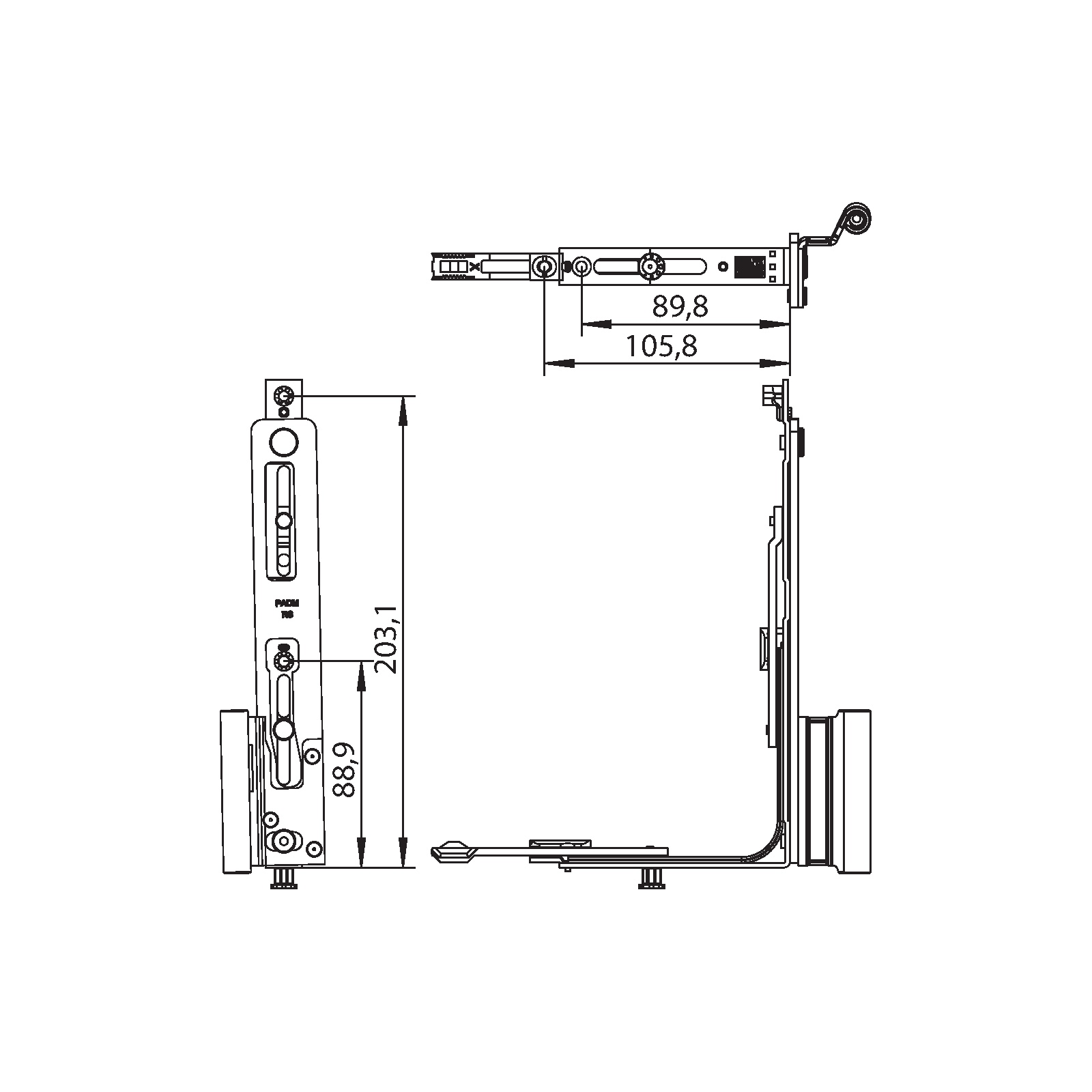 Winkhaus Flügellager FL.C.PADM.18-13.RS.F9