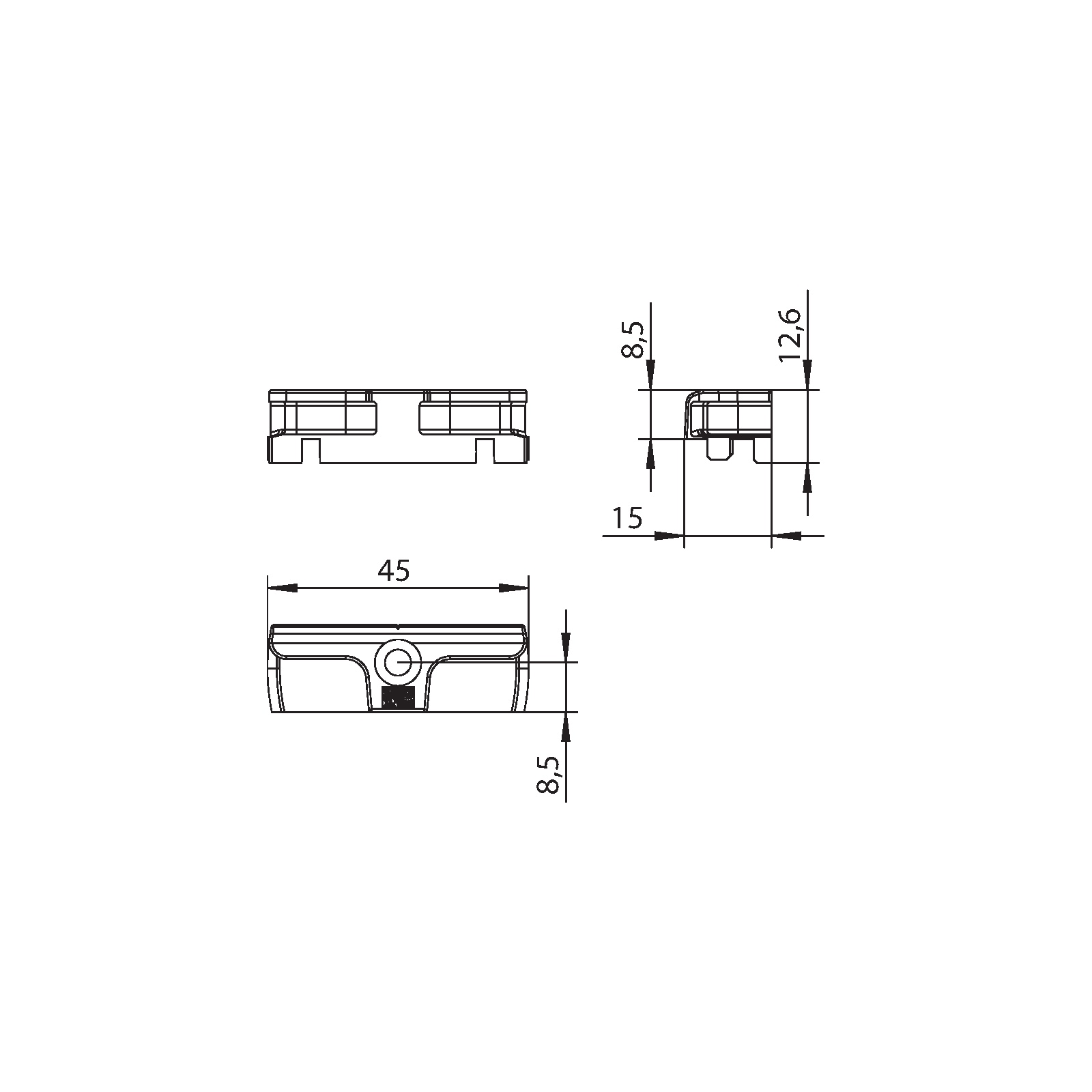 Winkhaus Schließblech SBA.K.105.P10