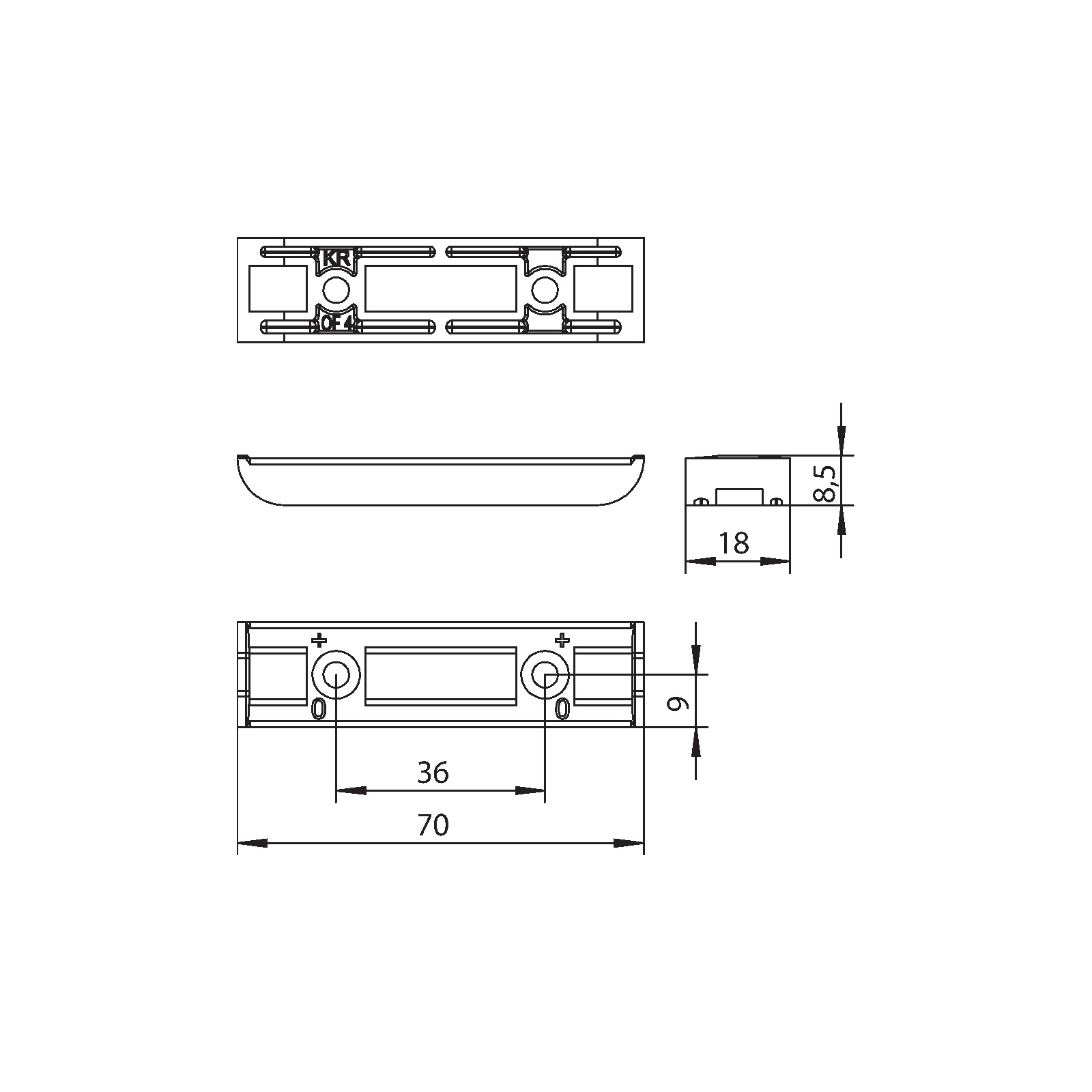 Winkhaus Schließauflauf KR.OF 4