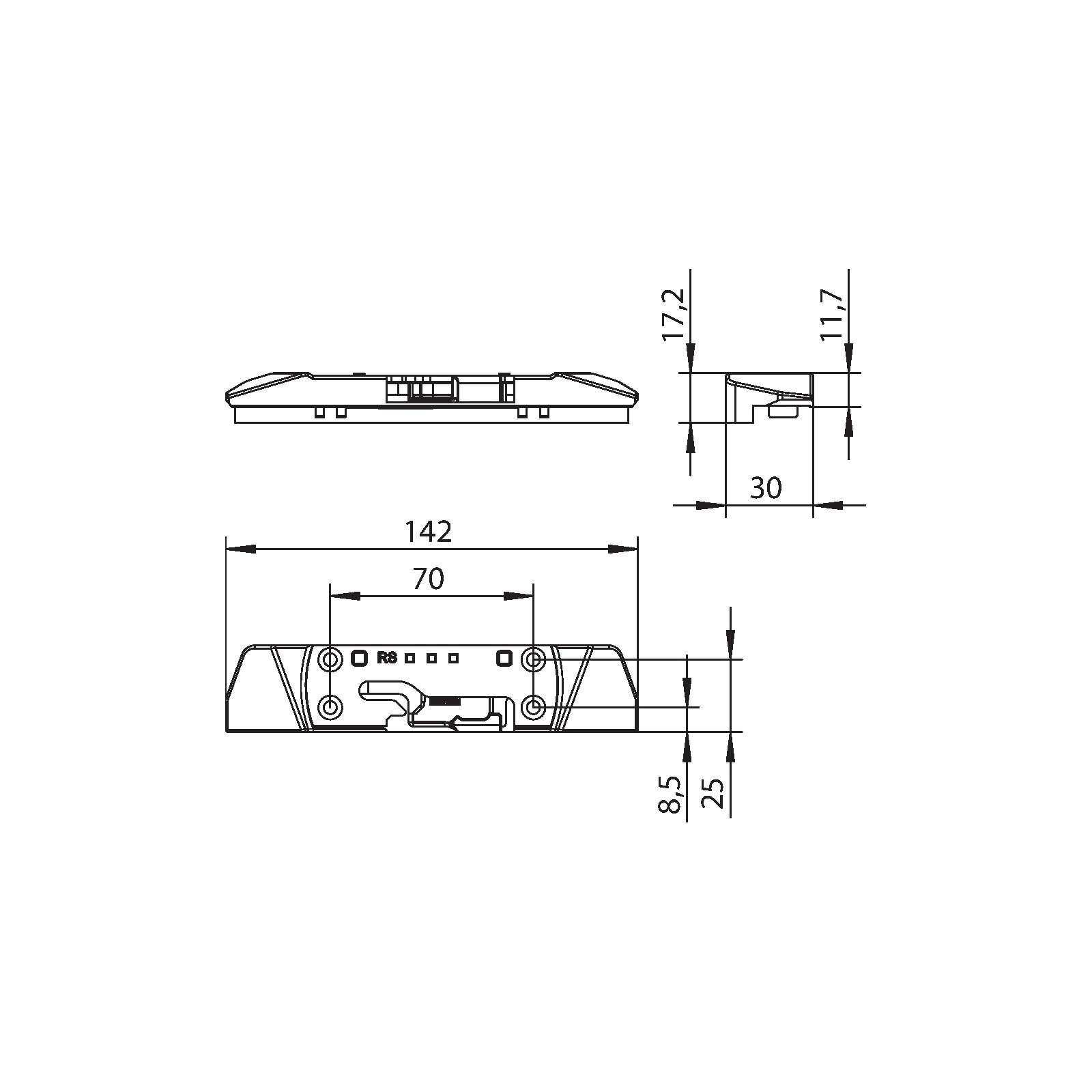 Winkhaus Kippschließblech SBK.K.PA.1.RS