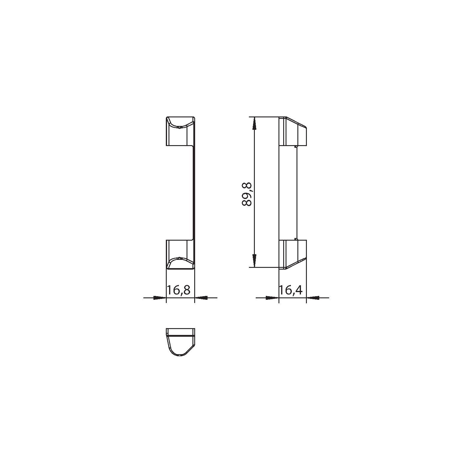 Winkhaus Abdeckkappen-Set in Weiß autoPilot (1996 - 2006)