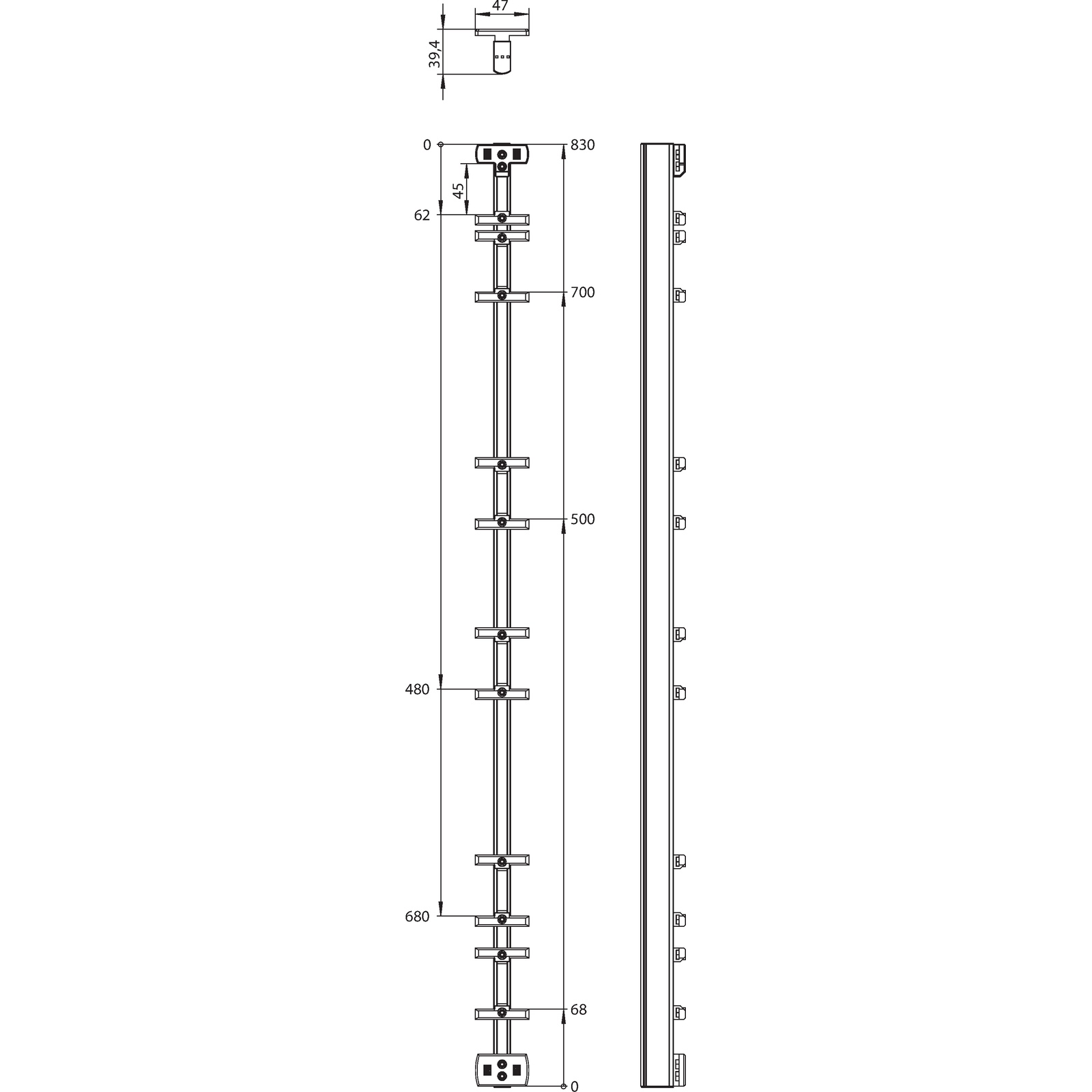 Winkhaus Lehre LE.N.K.U 1101-1450